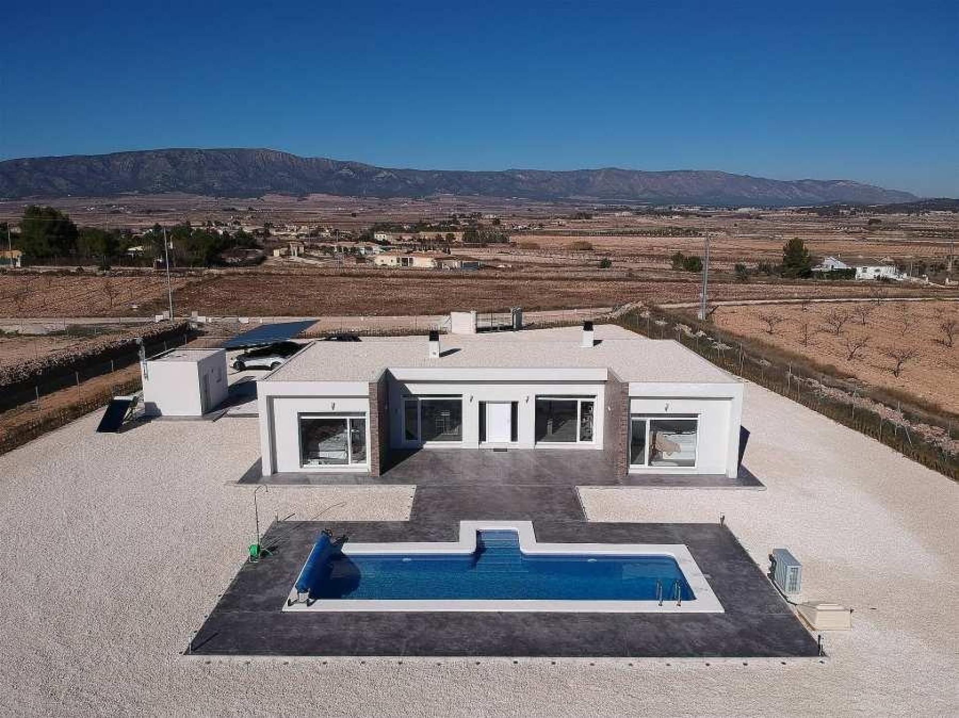 Villa moderne de nouvelle construction près de Pinoso, Alicante in Medvilla Spanje