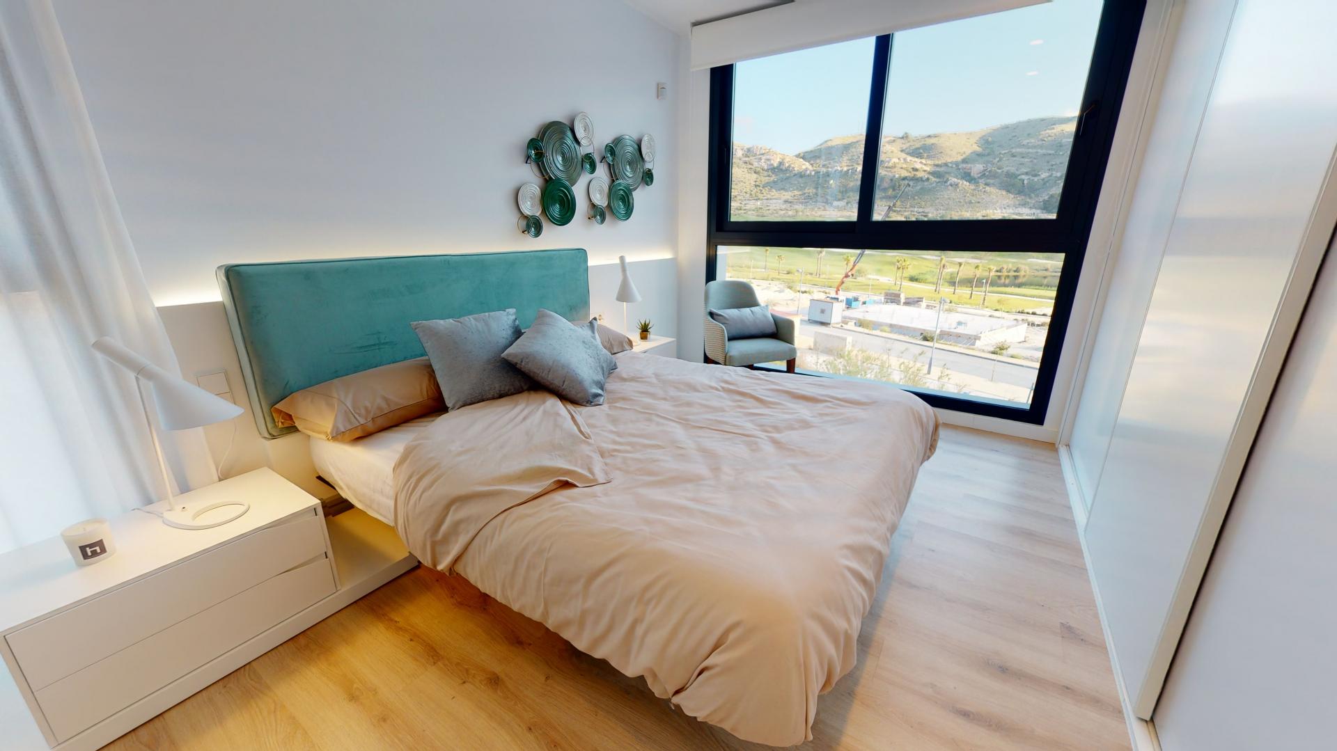 Appartements en duplex avec vue imprenable sur le golf et la montagne in Medvilla Spanje