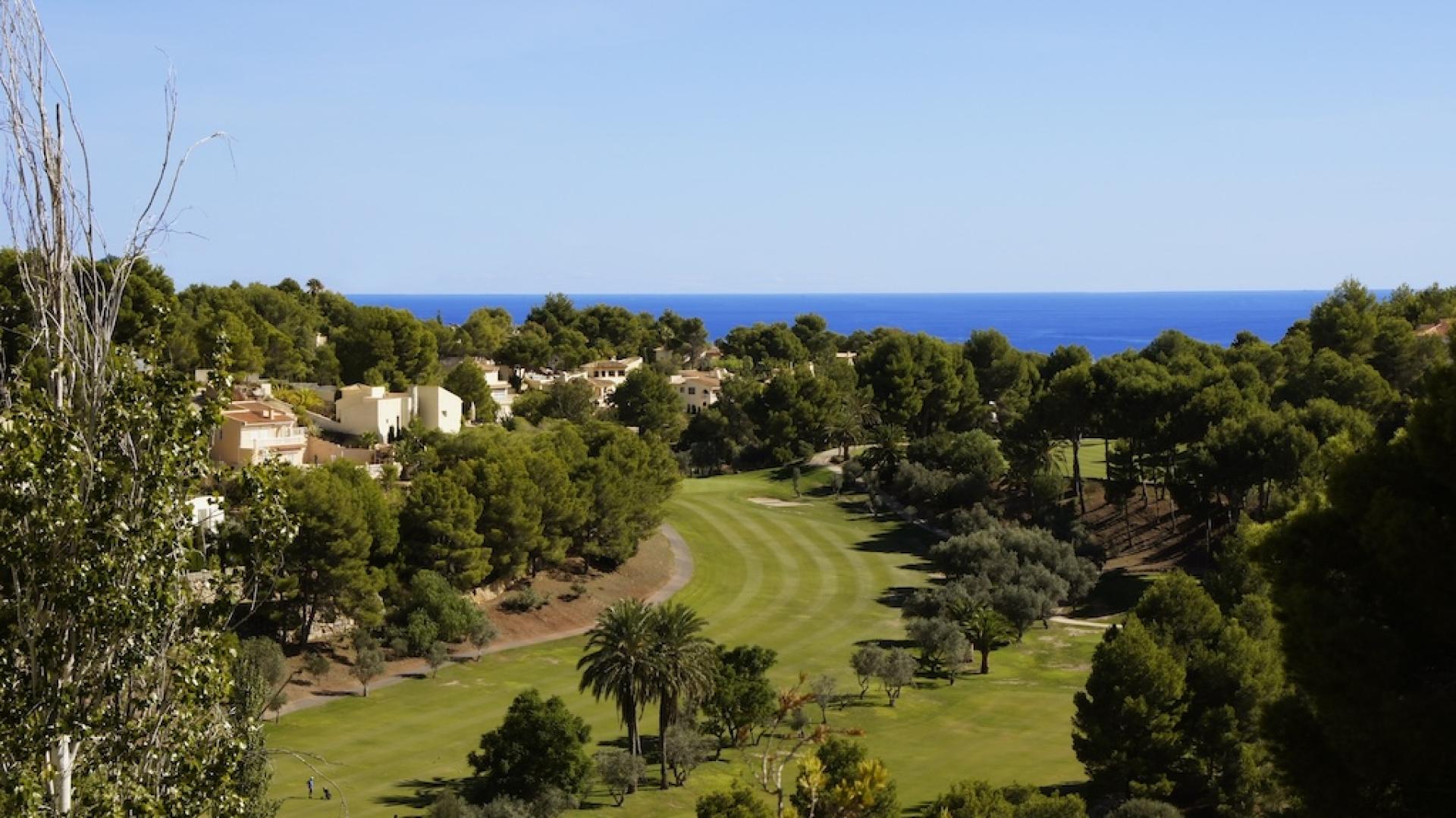 Villas modernes à vendre avec vue sur la mer à Altea in Medvilla Spanje