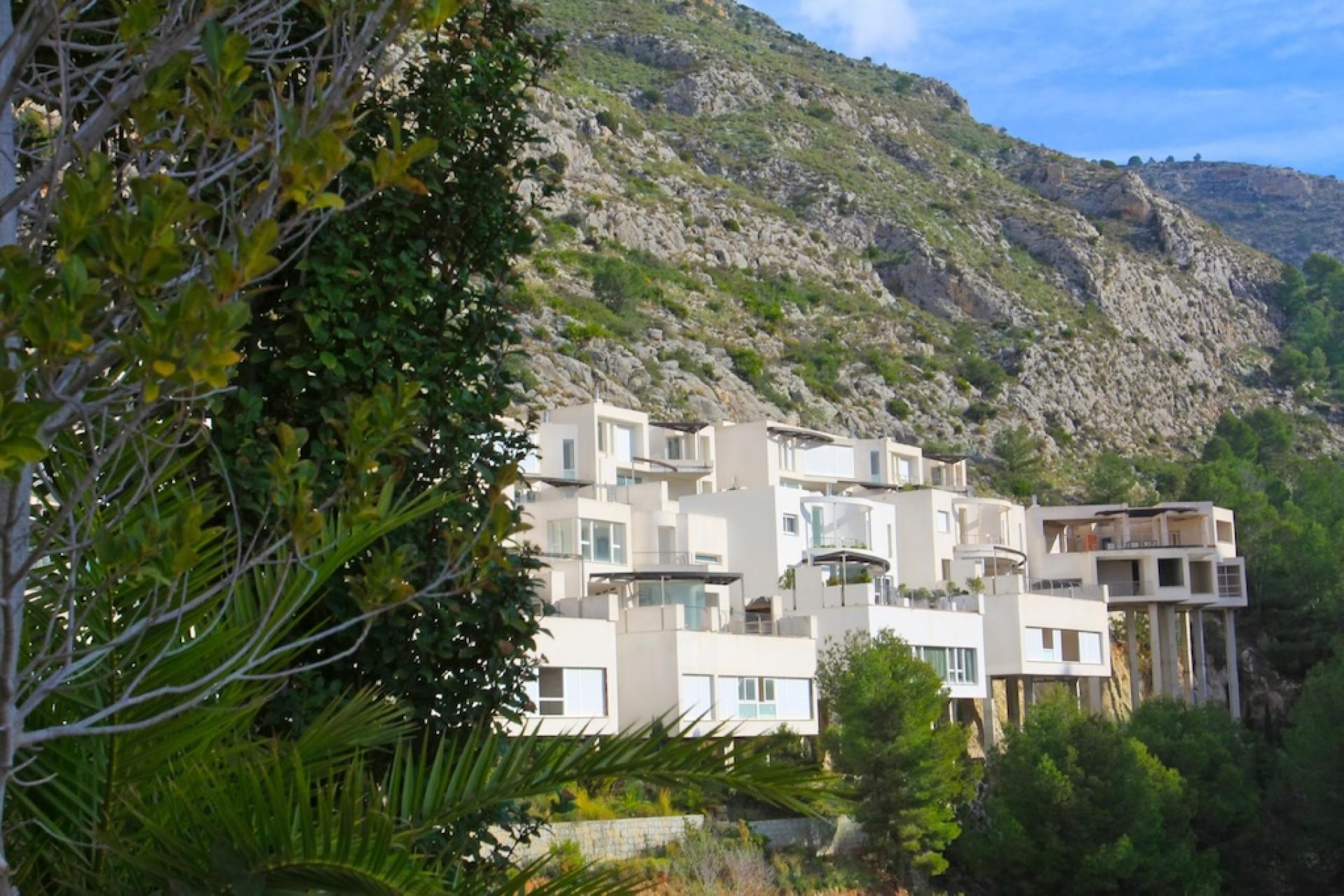 Villas modernes à vendre avec vue sur la mer à Altea in Medvilla Spanje