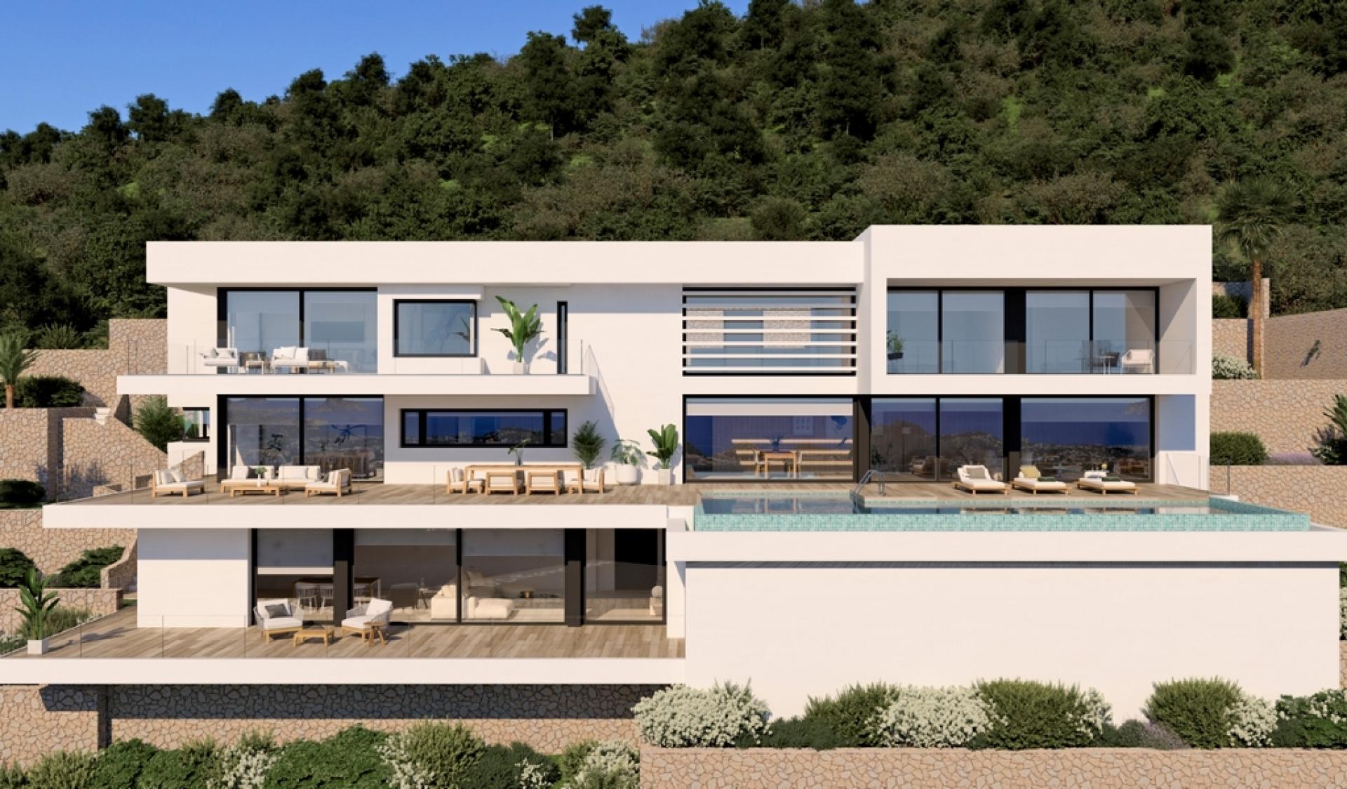 5 chambre Villa à Benitachell - Cumbre del Sol - Nouvelle construction in Medvilla Spanje