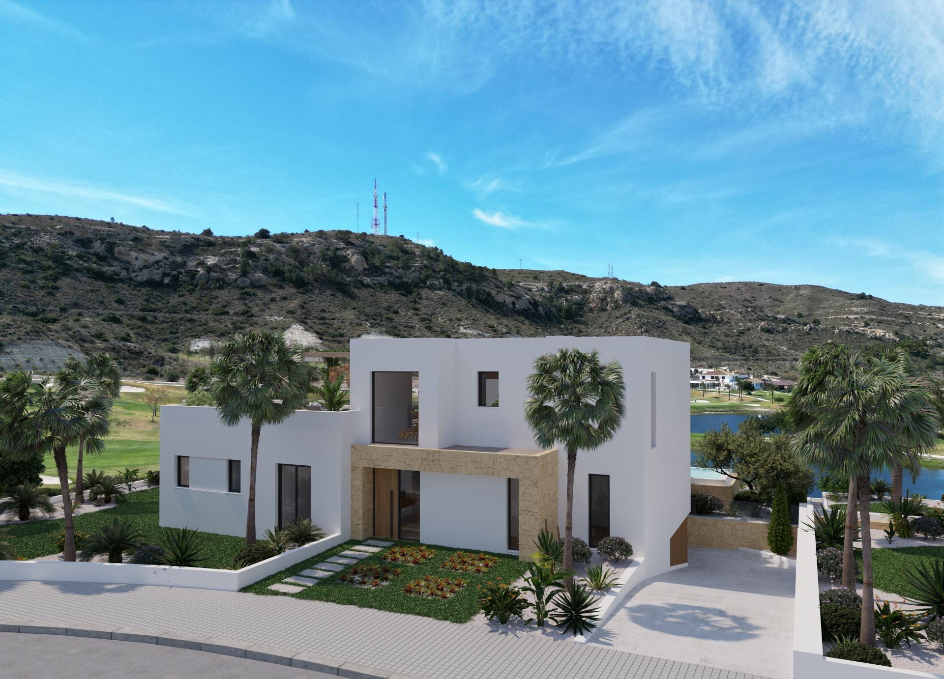 Villa unique sur le terrain de golf de Font del Llop, Alicante in Medvilla Spanje