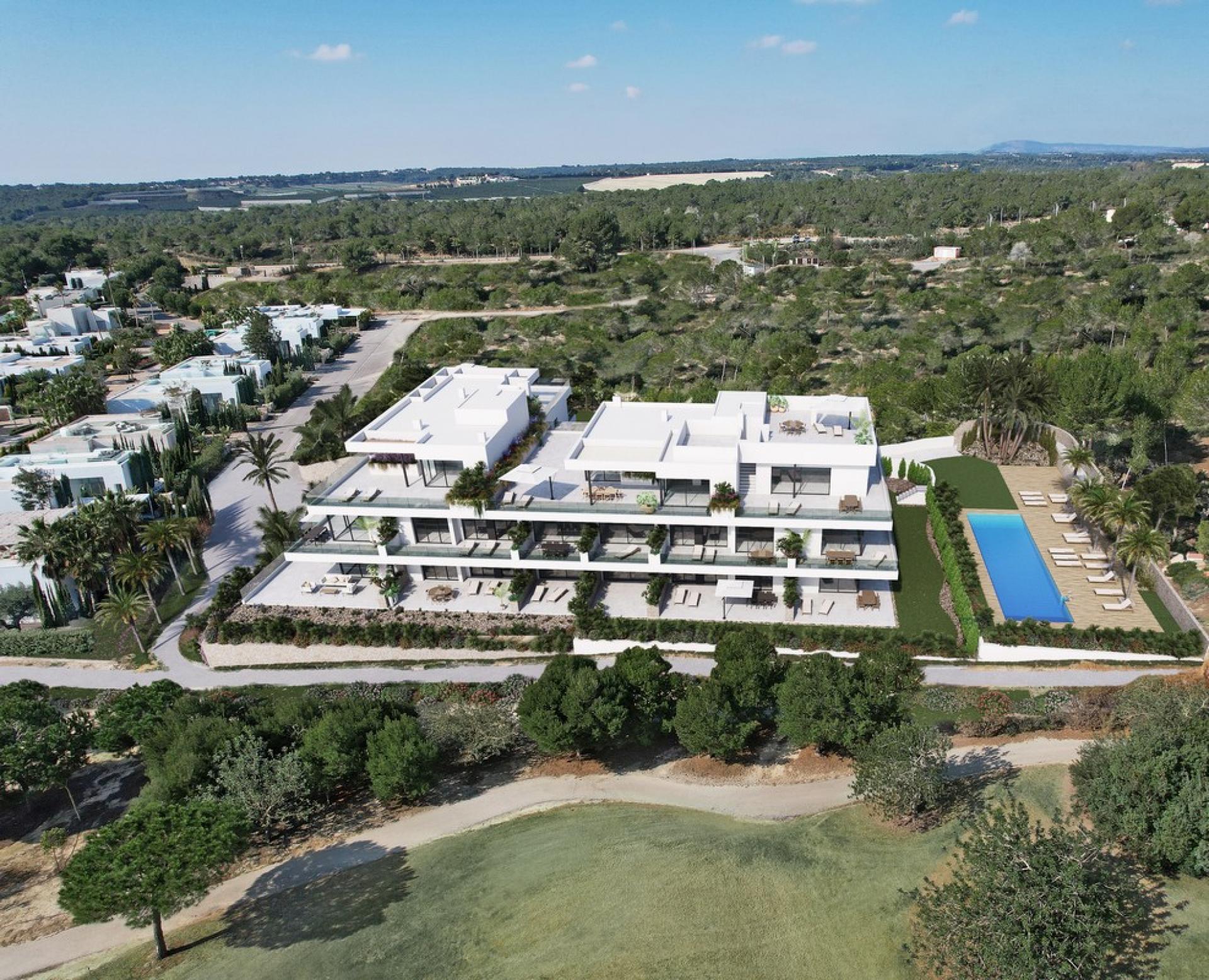 4 chambre Appartements - terrasse sur le toit à Las Colinas Golf - Nouvelle construction in Medvilla Spanje