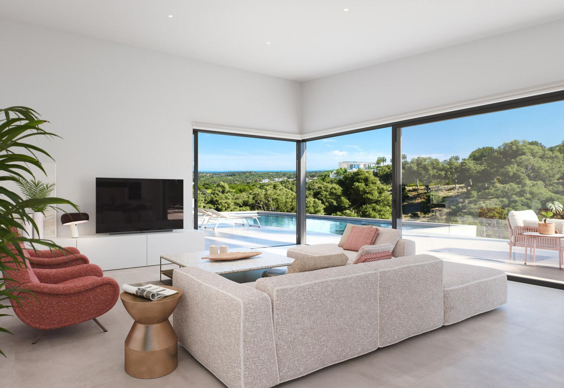 Nouvelle villa moderne et contemporaine au Las Colinas Golf & Country Club in Medvilla Spanje