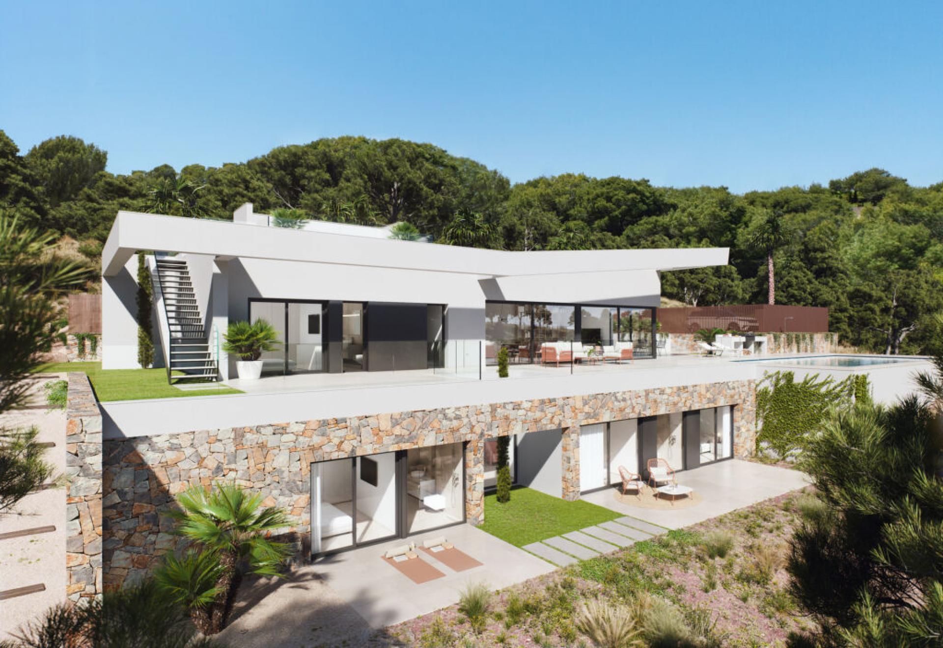 Nouvelle villa moderne et contemporaine au Las Colinas Golf & Country Club in Medvilla Spanje