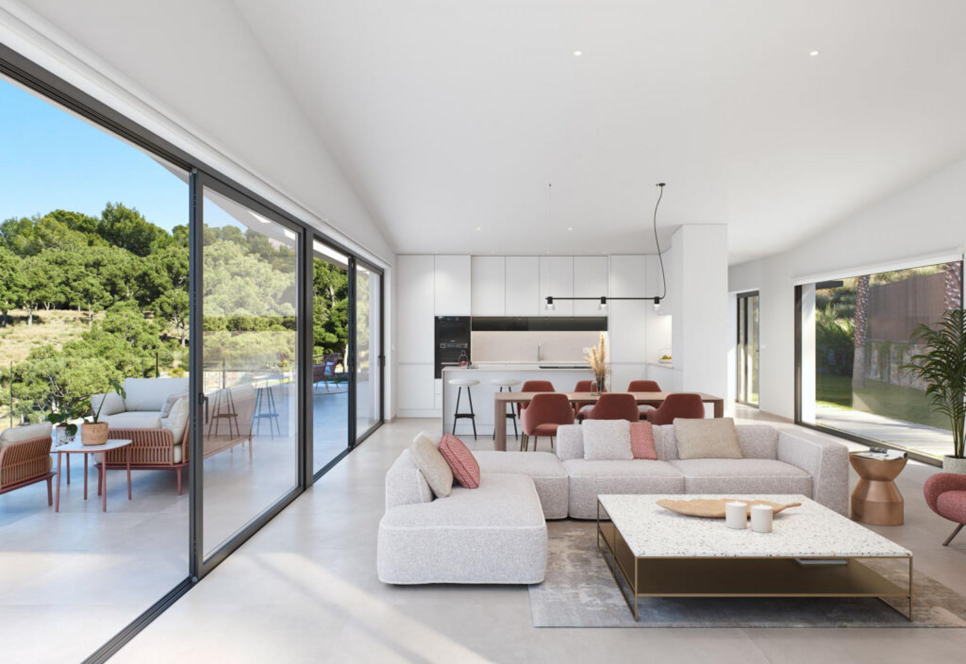 Nouvelle villa moderne et contemporaine au Las Colinas Golf & Country Club in Medvilla Spanje