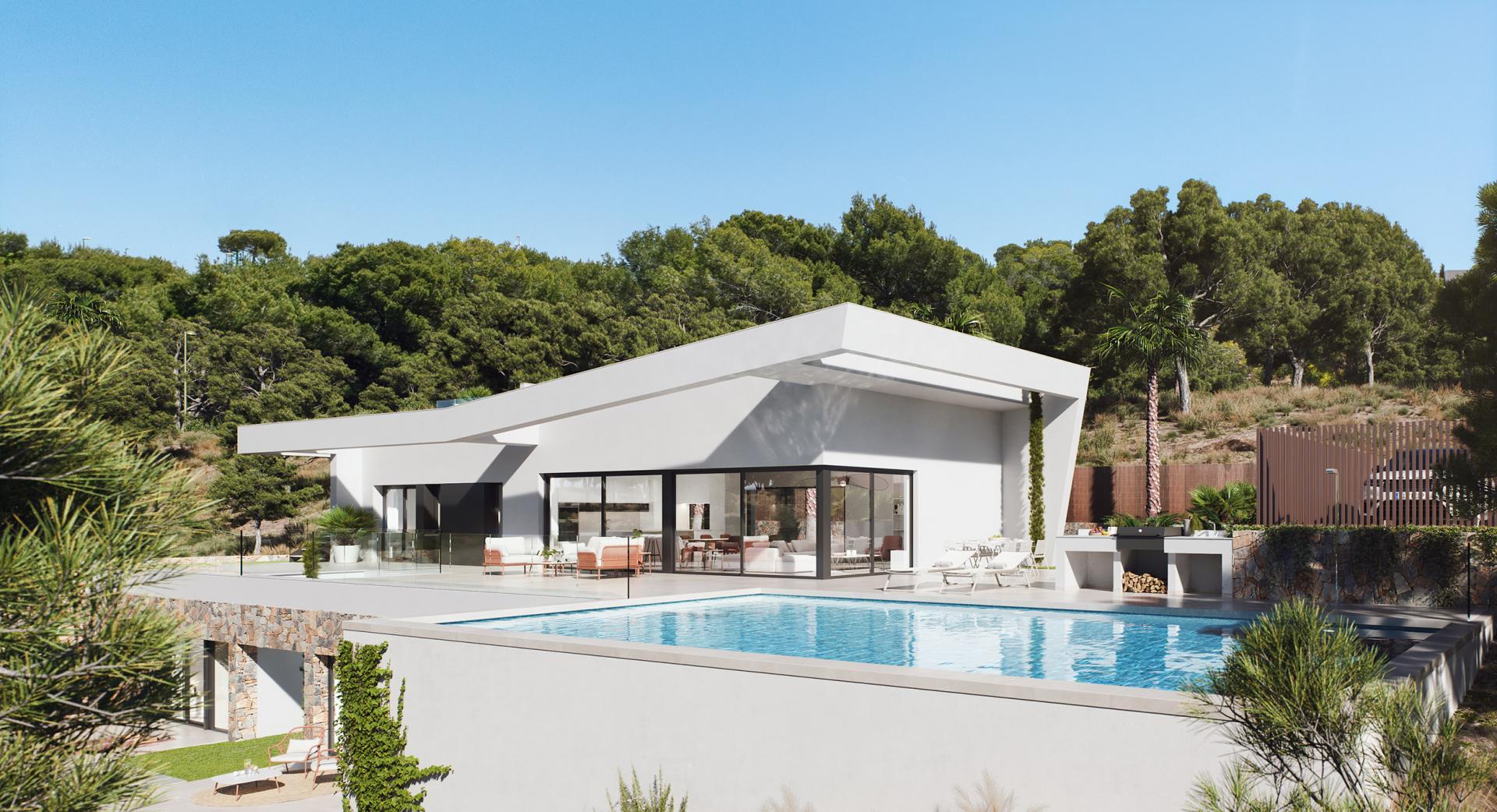 Nouvelle villa moderne et contemporaine au Las Colinas Golf & Country Club in Medvilla Spanje