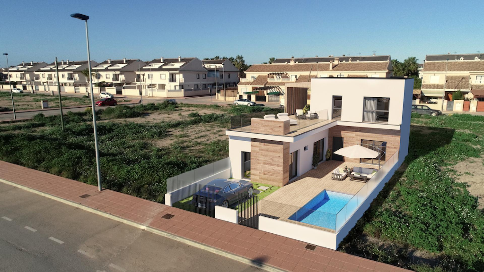 3 chambre Villa à San Javier - Nouvelle construction in Medvilla Spanje