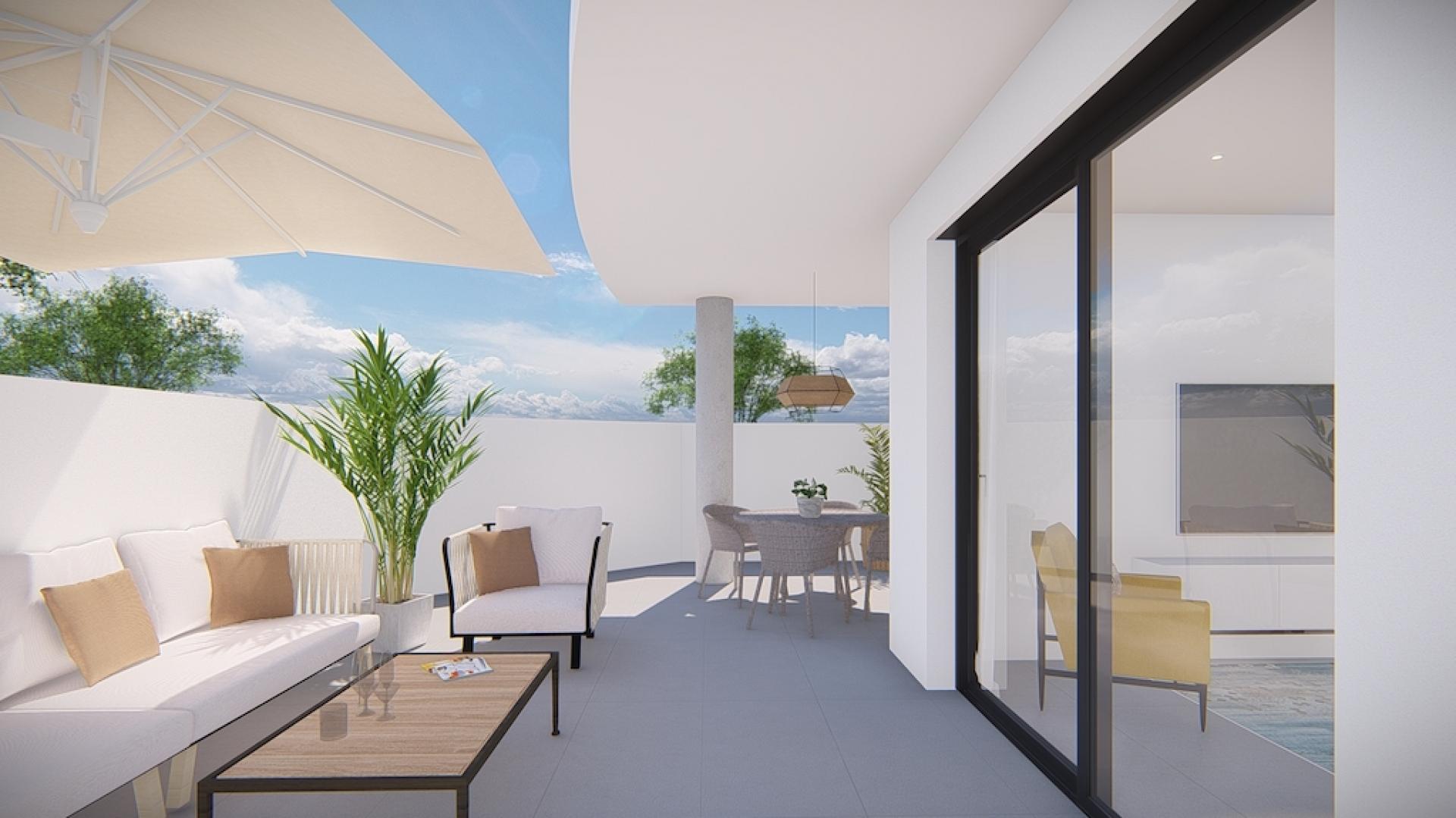 3 chambre Appartements - terrasse sur le toit à Villajoyosa - Nouvelle construction in Medvilla Spanje