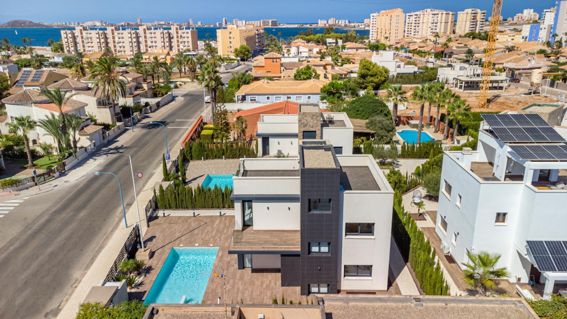 4 chambre Villa à La Manga Del Mar Menor - Nouvelle construction in Medvilla Spanje