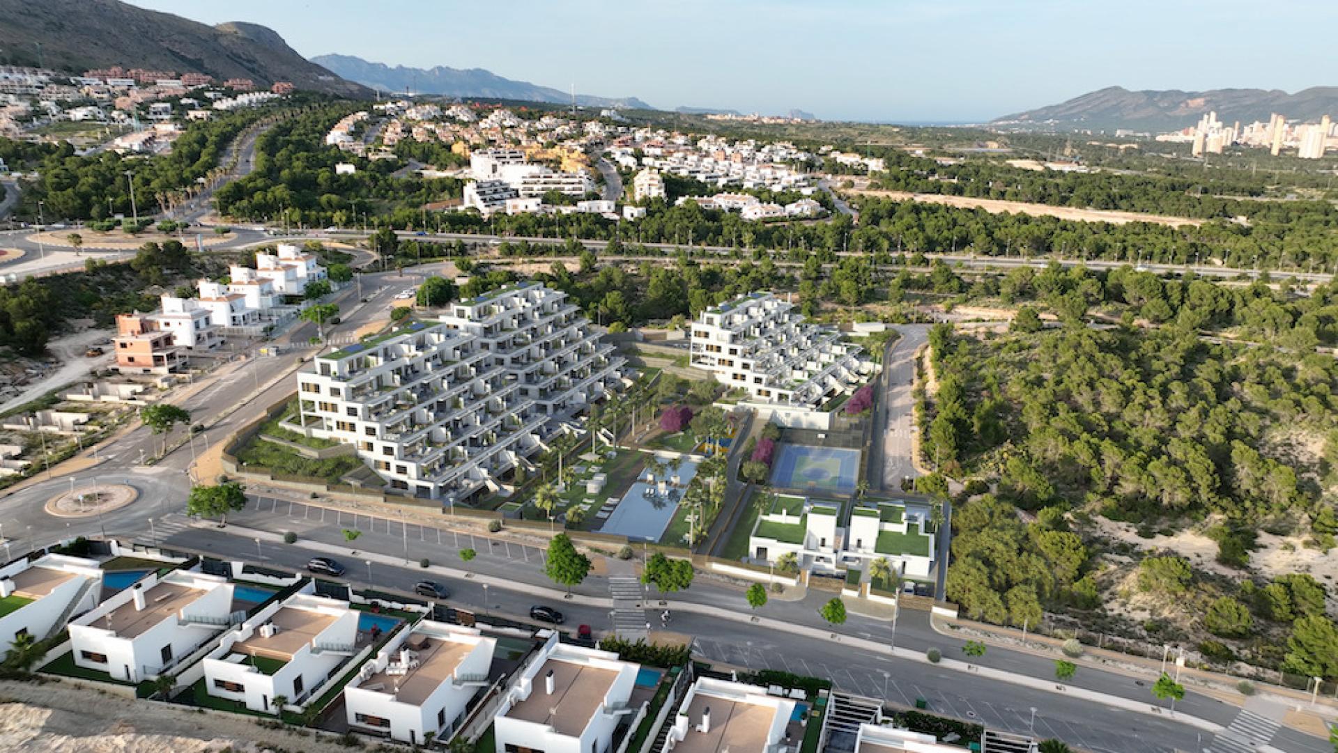 3 chambre Appartement - terrasse à Benidorm - Nouvelle construction in Medvilla Spanje