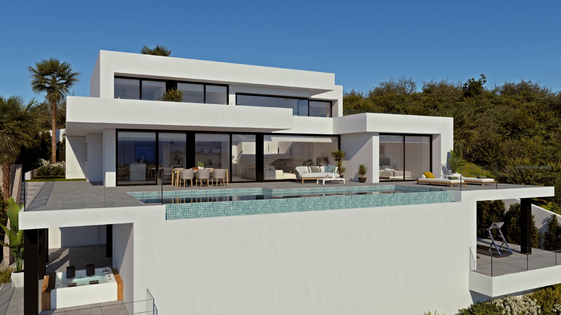 villa Moderne de Luze à vendre à Cumbre del Sol in Medvilla Spanje