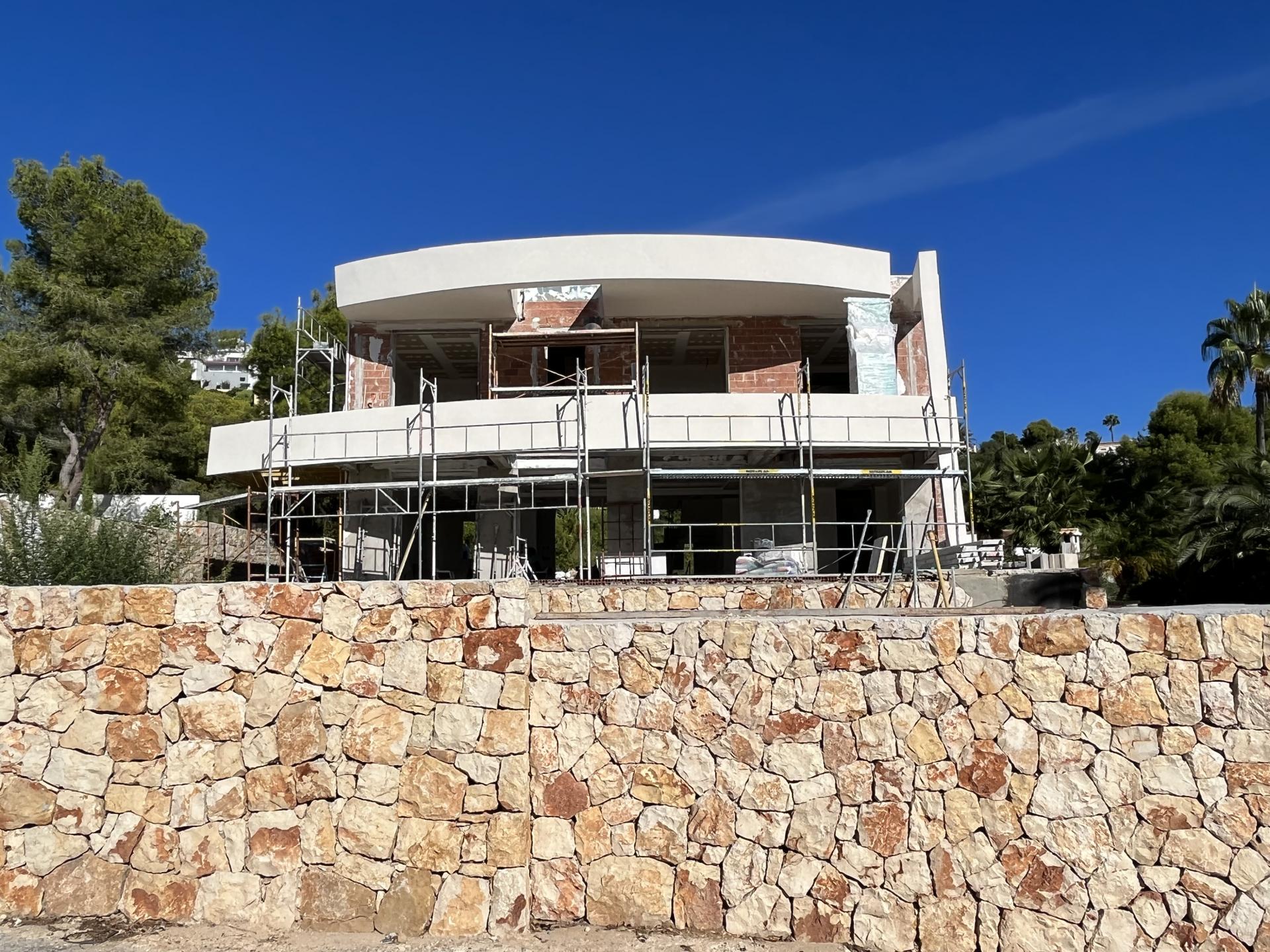 Villa de luxe avec vue sur la mer à Moraira in Medvilla Spanje