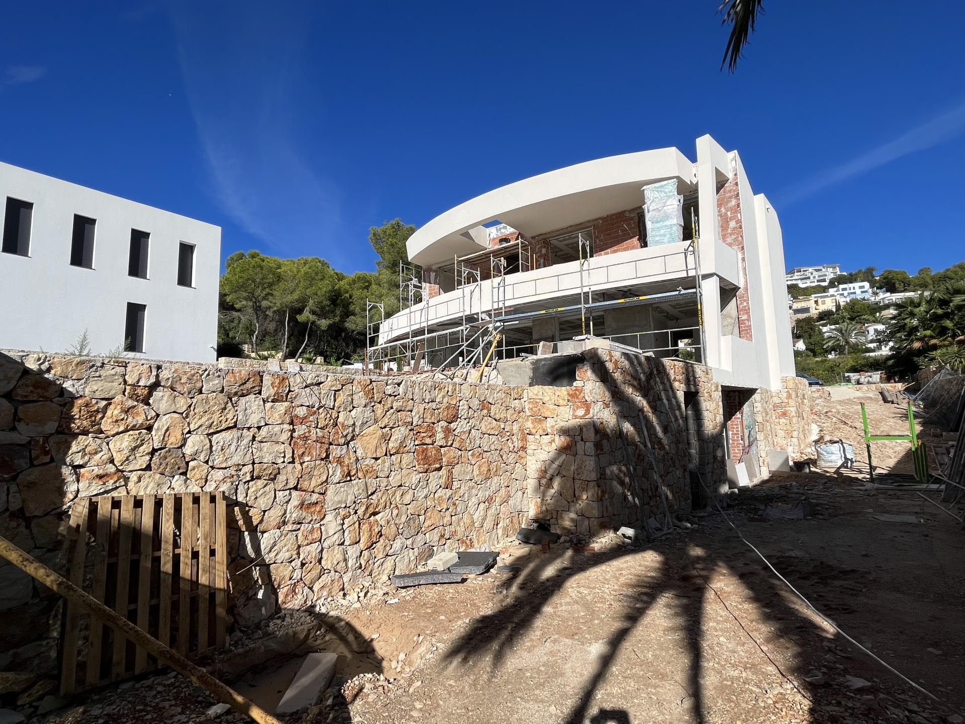 Villa de luxe avec vue sur la mer à Moraira in Medvilla Spanje