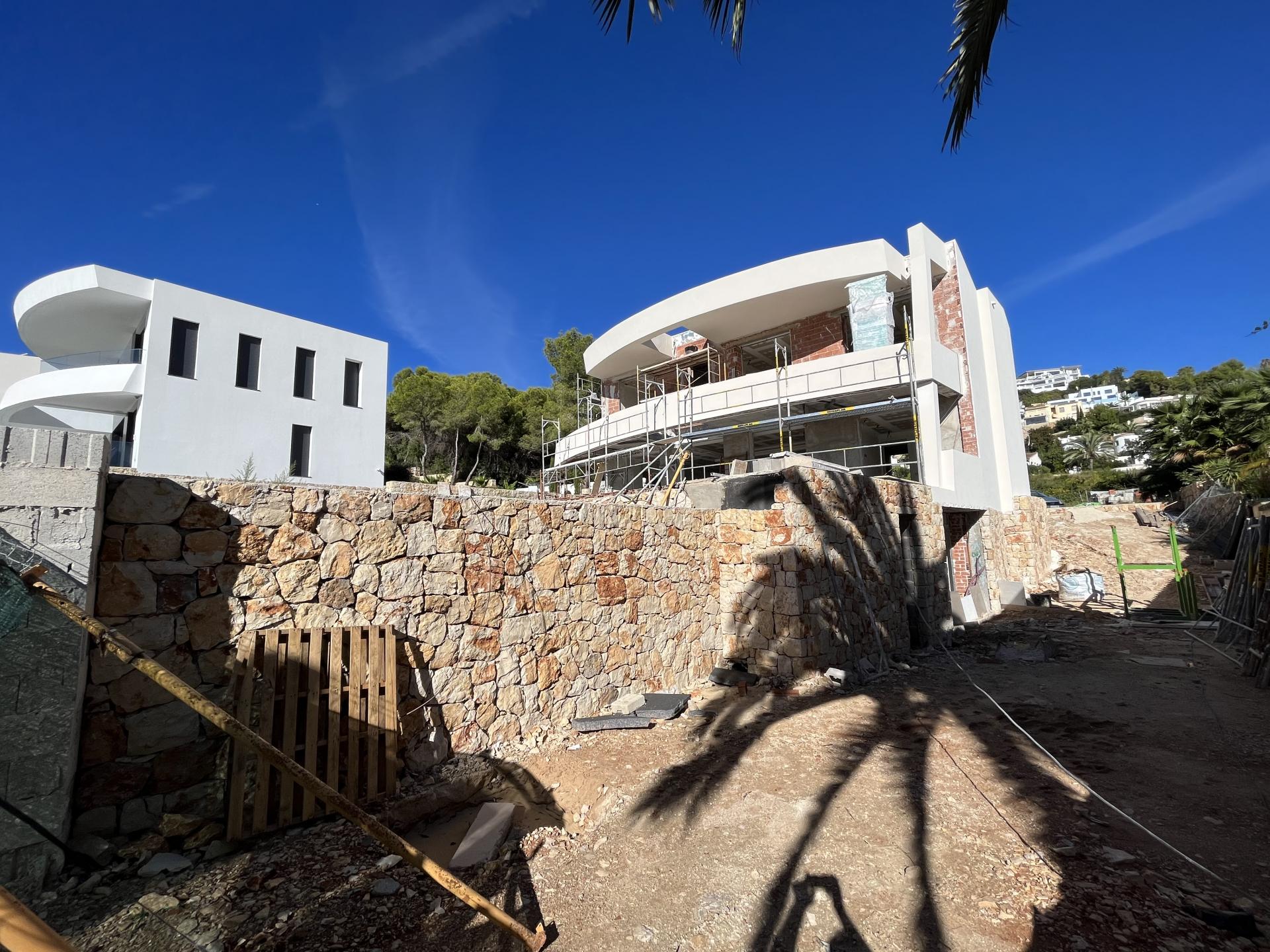 Villa de luxe avec vue sur la mer à Moraira in Medvilla Spanje