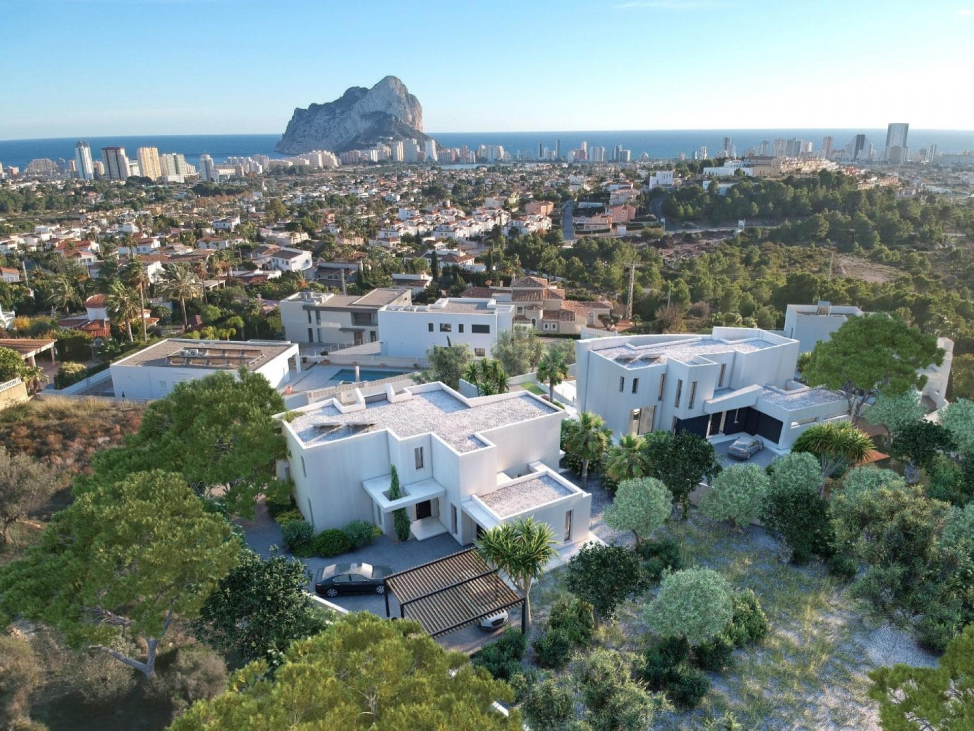 Projet de belle villa avec vue mer panoramique in Medvilla Spanje