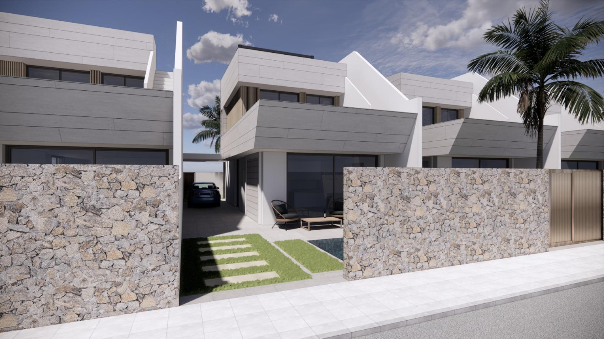 3 chambre Villa à San Javier - Nouvelle construction in Medvilla Spanje