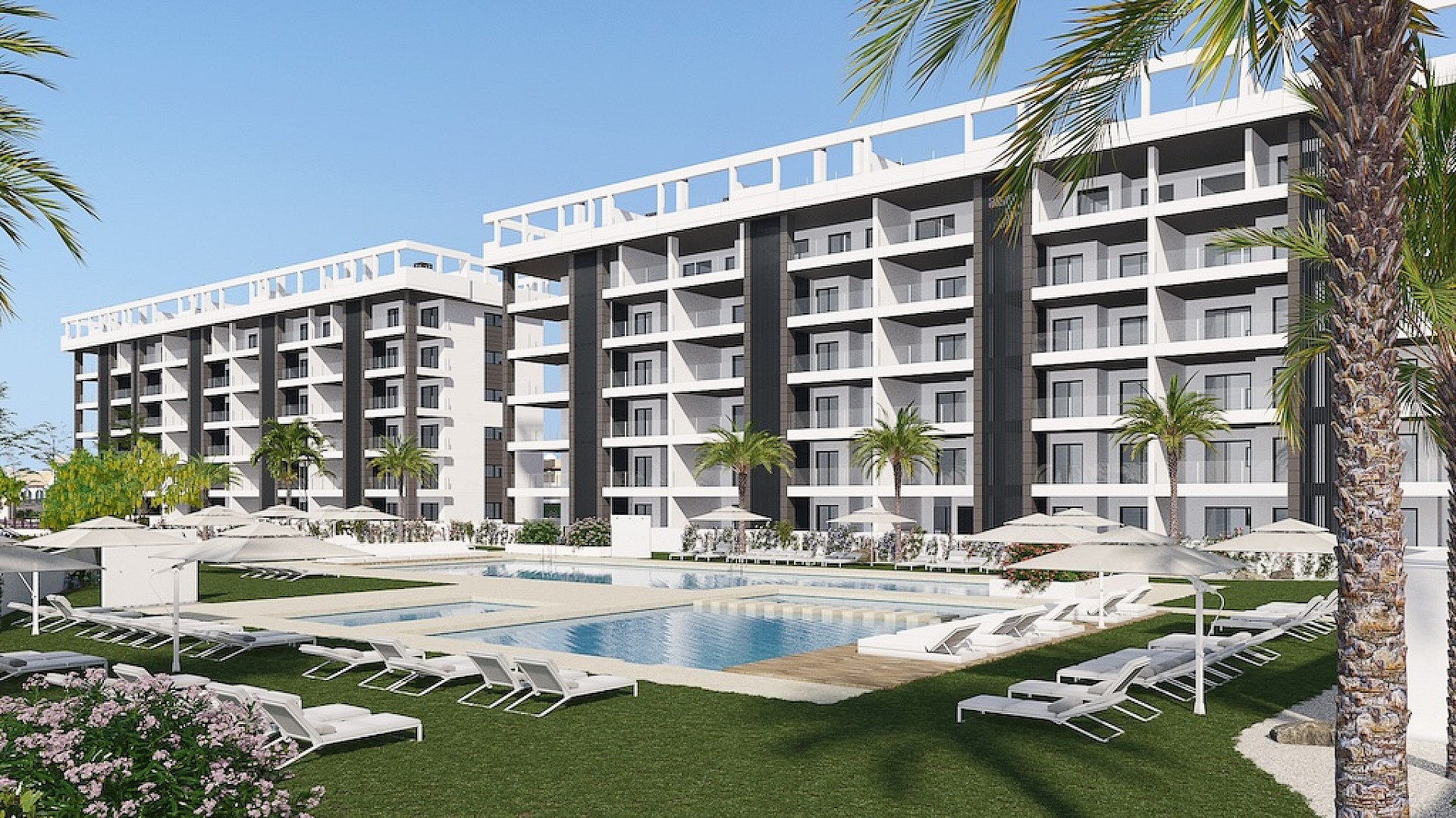 3 chambre Appartements - terrasse sur le toit à La Mata - Nouvelle construction in Medvilla Spanje