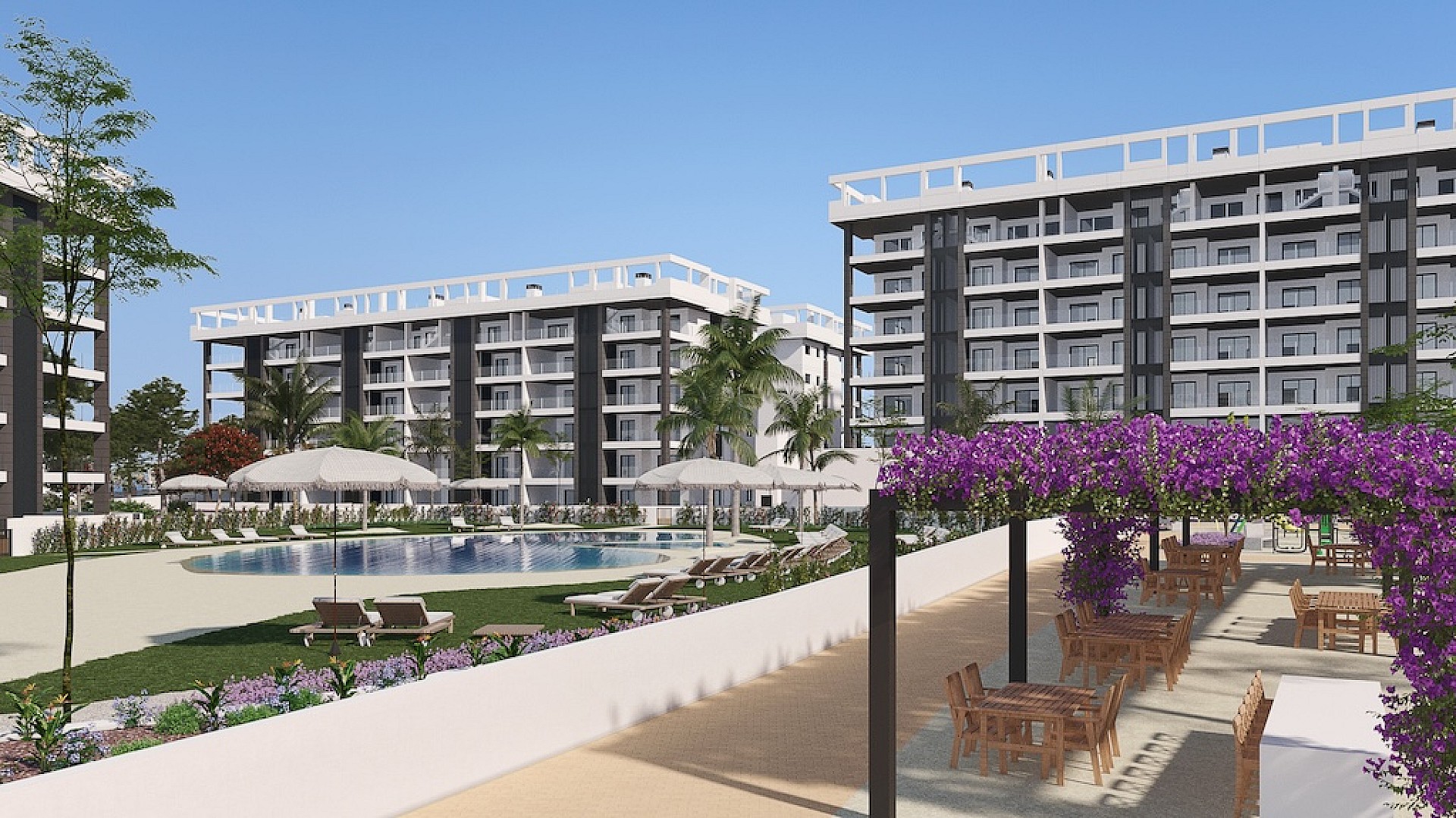 3 chambre Appartements - terrasse sur le toit à La Mata - Nouvelle construction in Medvilla Spanje