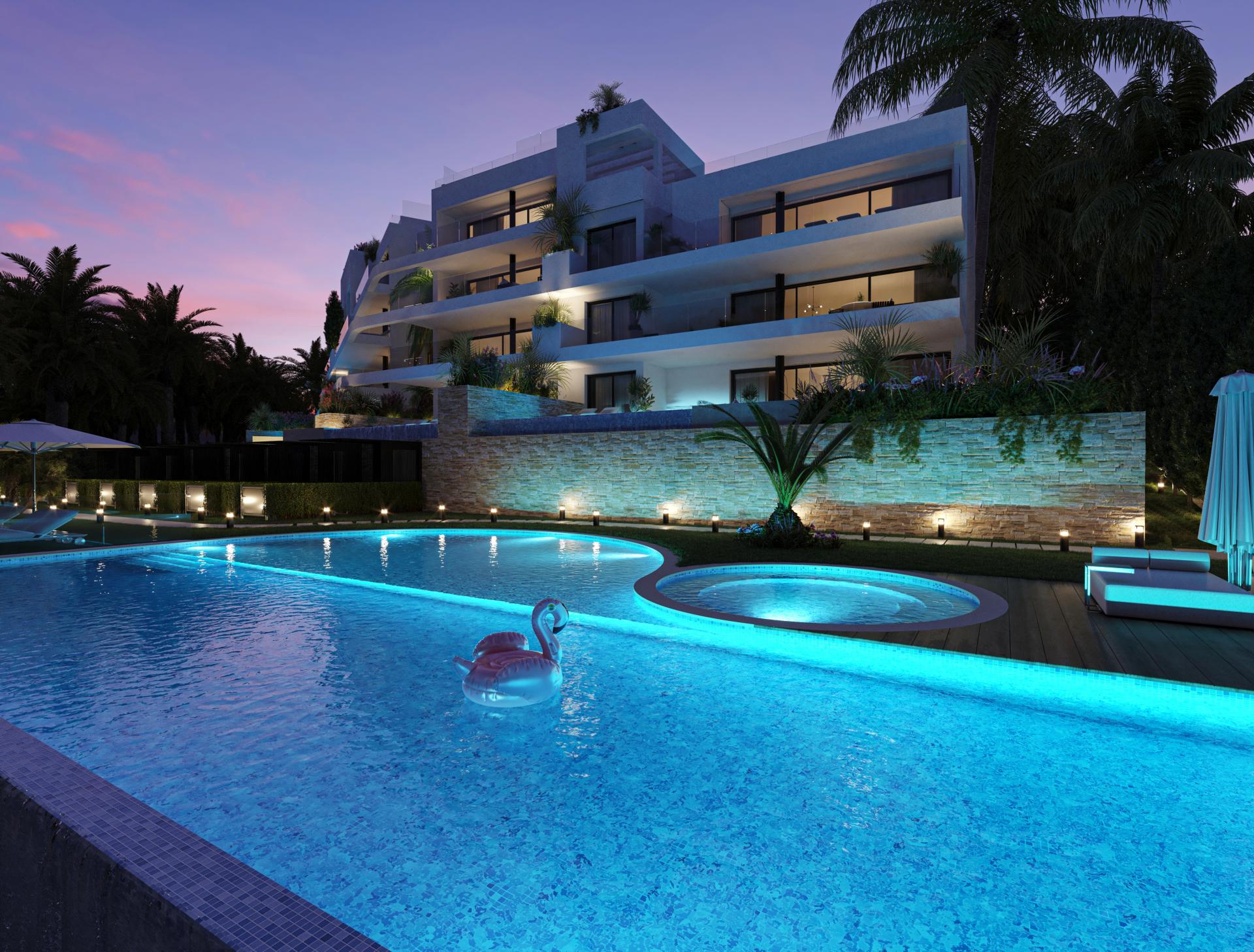 Suites élégantes avec piscine privée sur le golf de Las Colinas in Medvilla Spanje