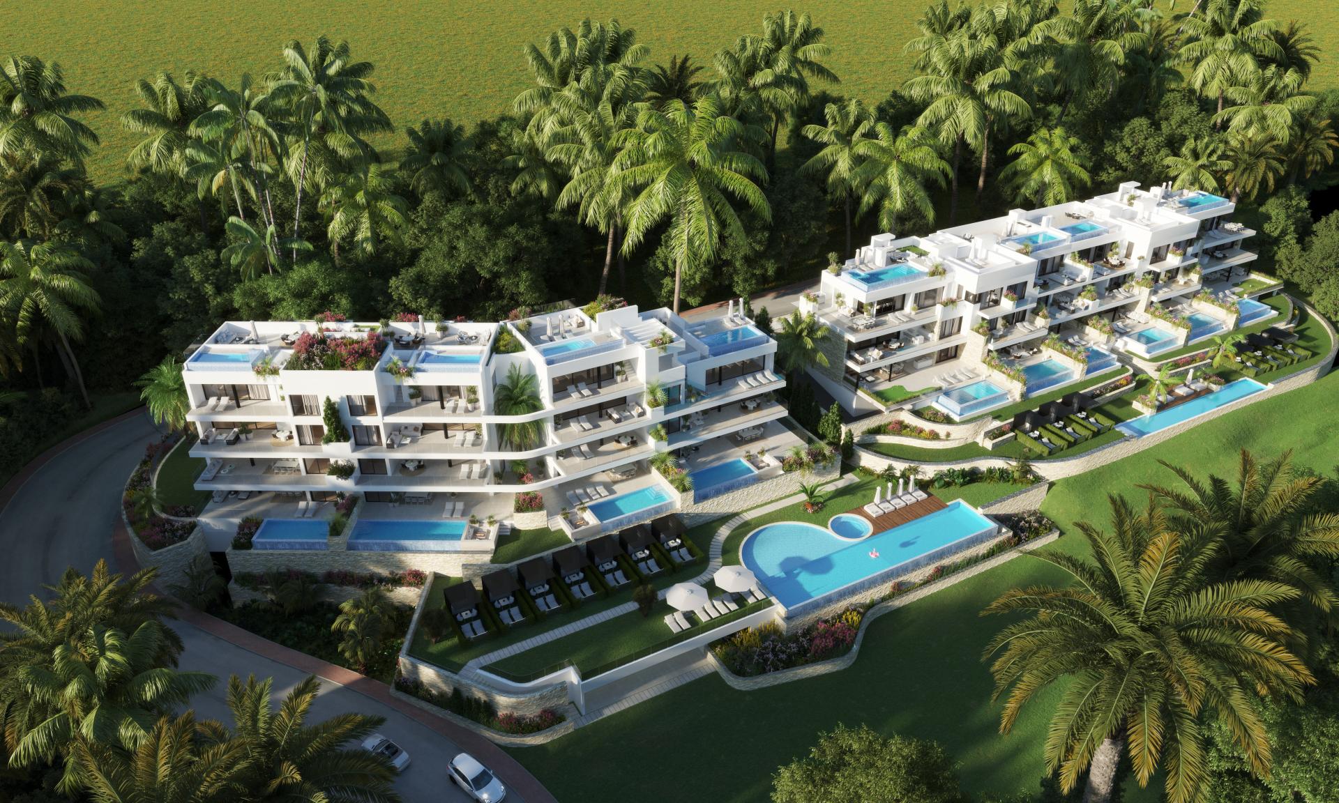 Suites élégantes avec piscine privée sur le golf de Las Colinas in Medvilla Spanje