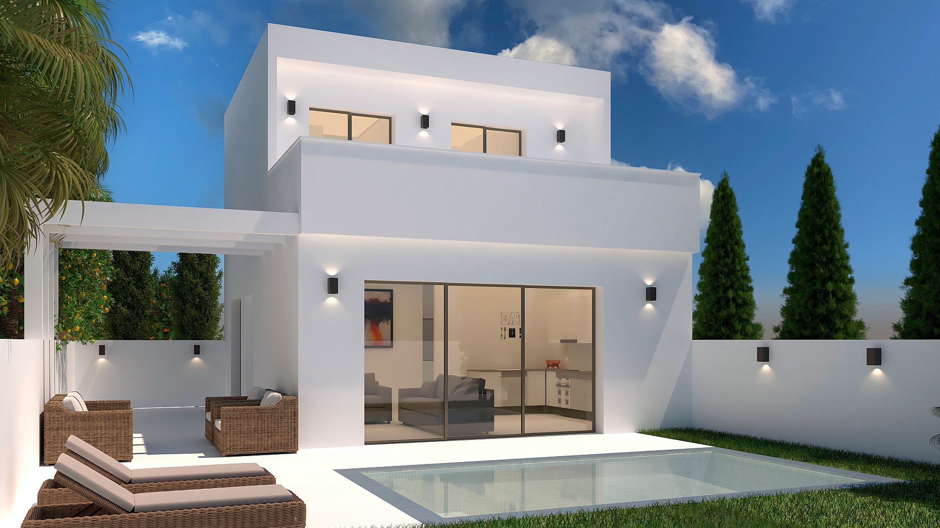 3 chambre Villa à La Zenia - Orihuela Costa - Nouvelle construction in Medvilla Spanje