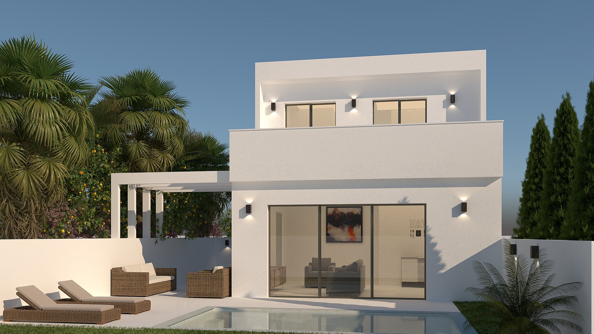 3 chambre Villa à La Zenia - Orihuela Costa - Nouvelle construction in Medvilla Spanje