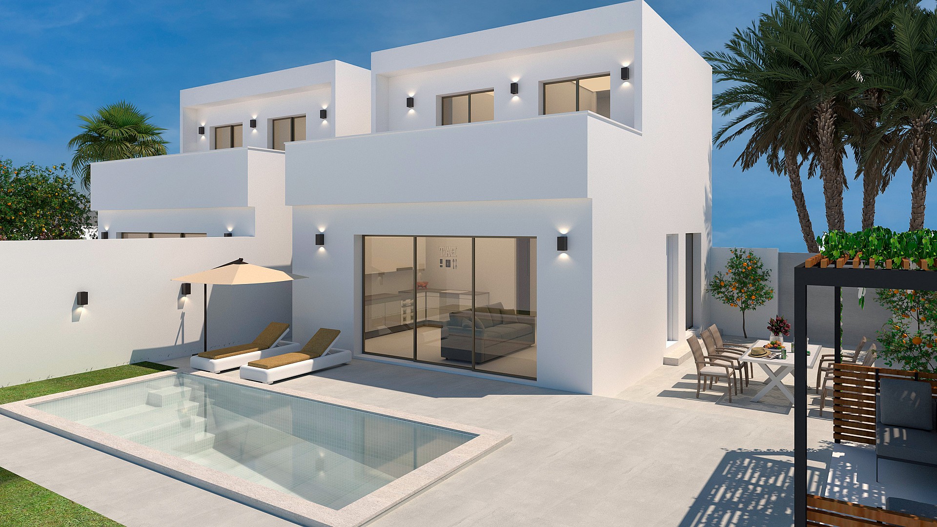 3 chambre Villa à La Zenia - Orihuela Costa - Nouvelle construction in Medvilla Spanje