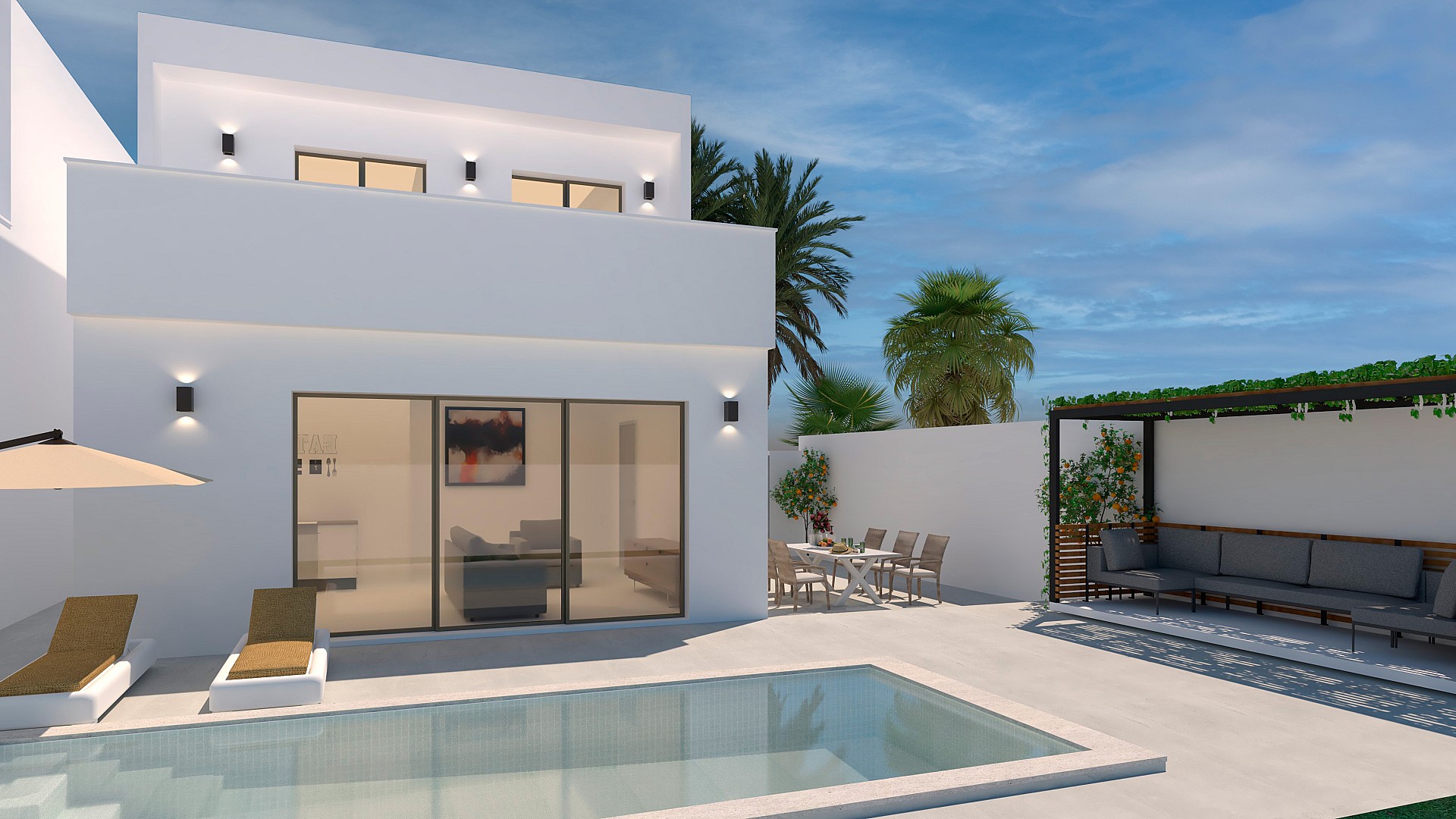 3 chambre Villa à La Zenia - Orihuela Costa - Nouvelle construction in Medvilla Spanje