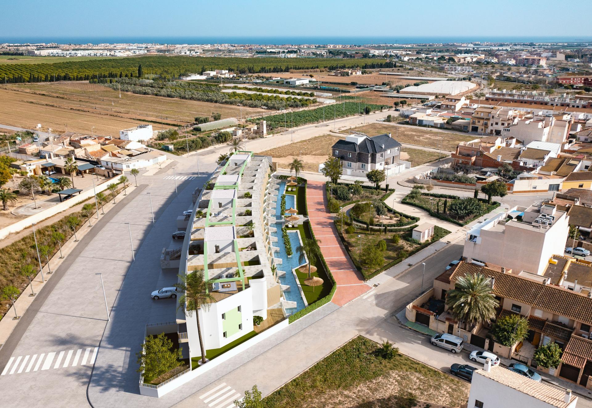 3 chambre Appartements - terrasse sur le toit à Pilar de la Horadada - Nouvelle construction in Medvilla Spanje