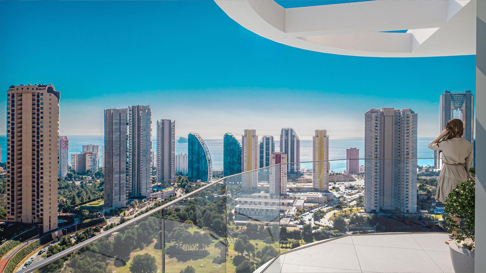 3 chambre Appartements - terrasse sur le toit à Benidorm - Nouvelle construction in Medvilla Spanje