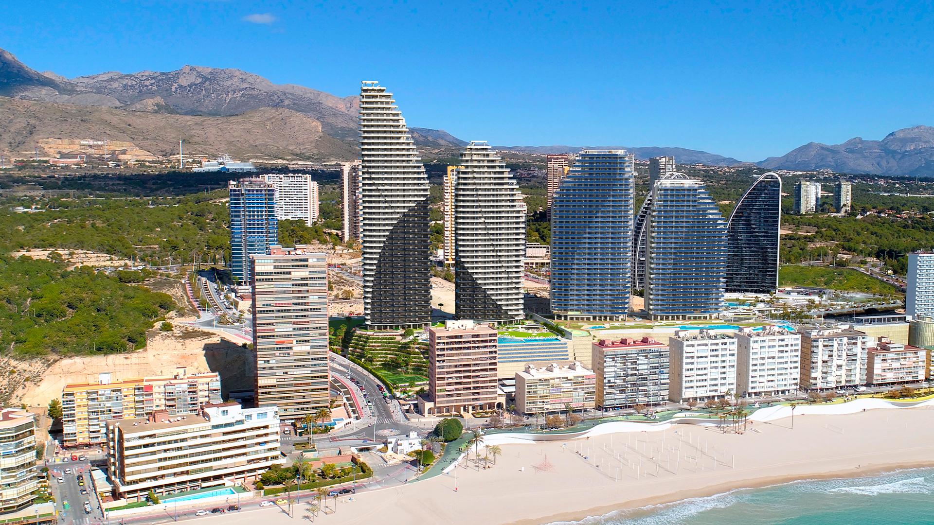 3 chambre Appartements - terrasse sur le toit à Benidorm - Nouvelle construction in Medvilla Spanje