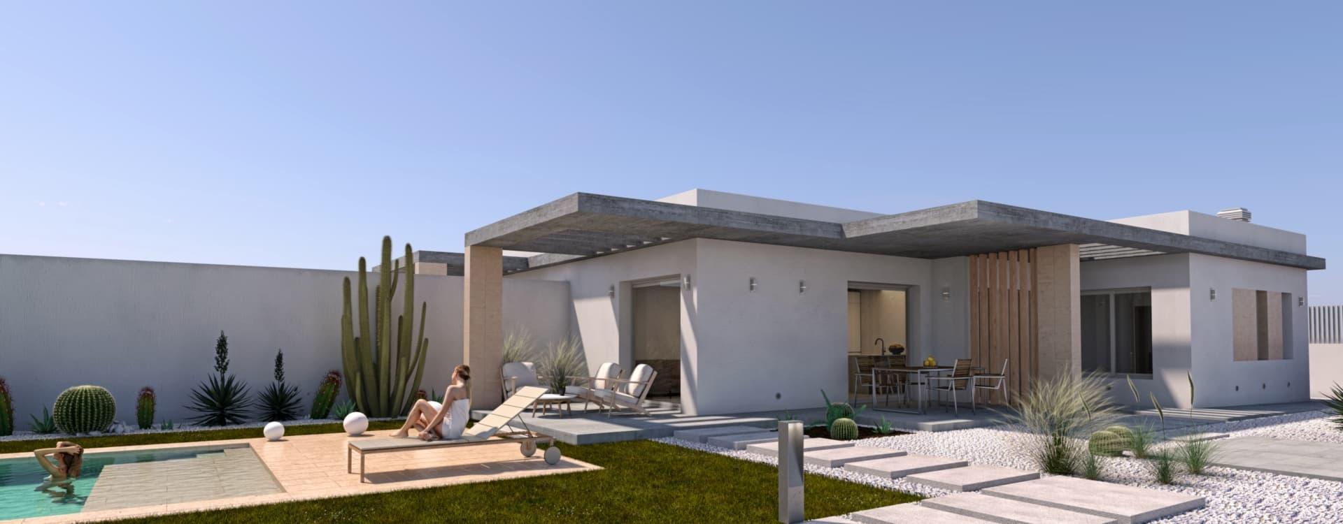 3 chambre Villa à Santiago de la Ribera - Nouvelle construction in Medvilla Spanje