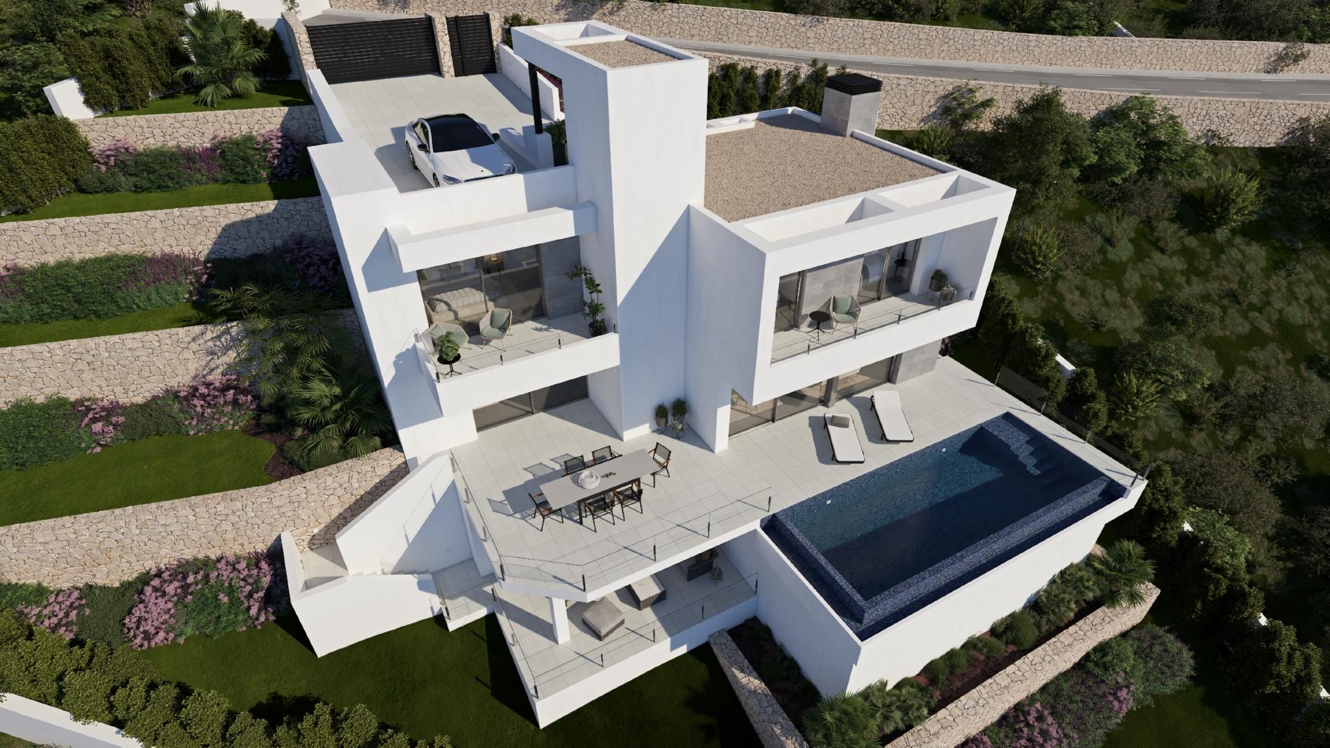 3 chambre Villa à Benitachell - Cumbre del Sol - Nouvelle construction in Medvilla Spanje