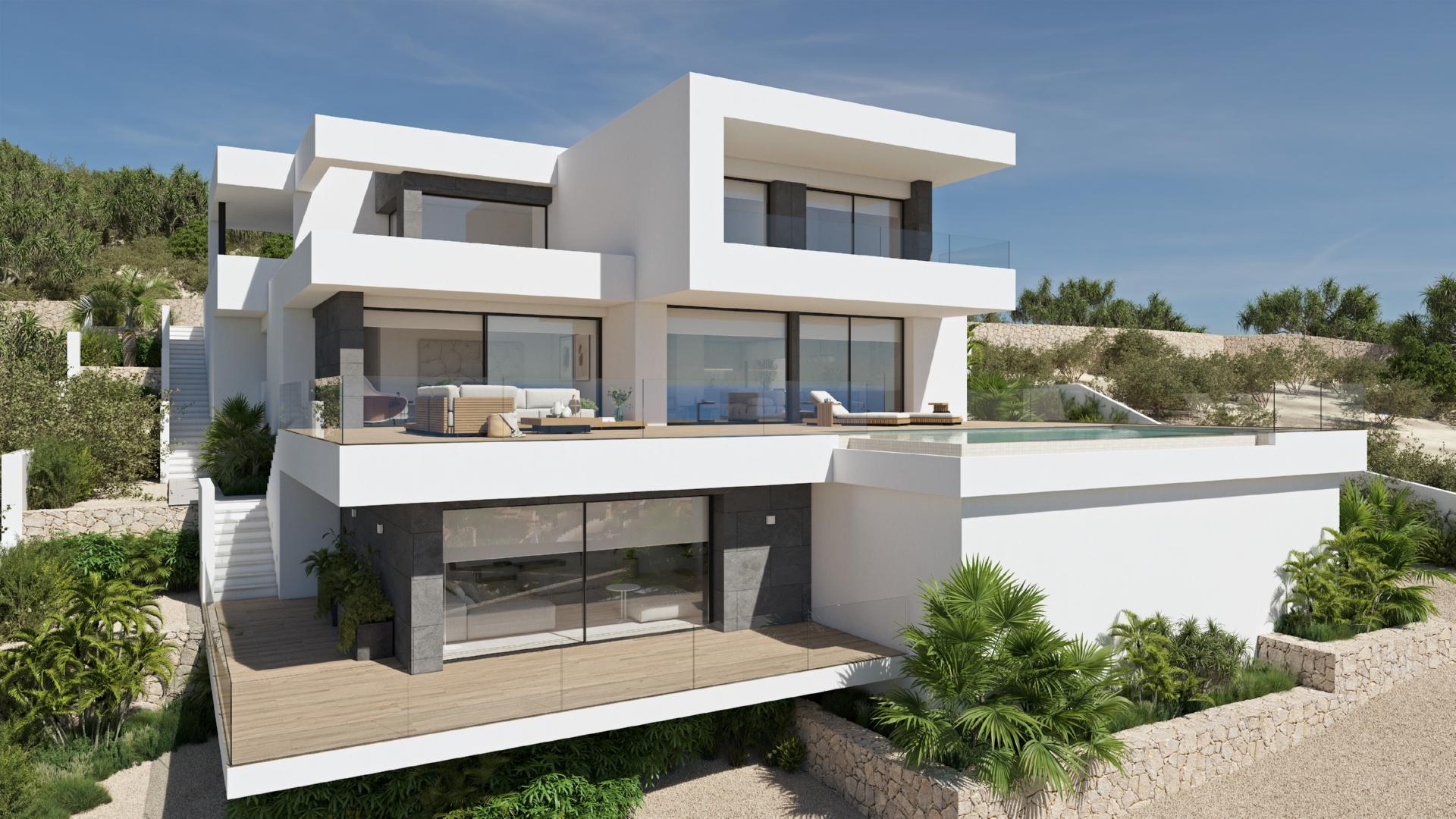 3 chambre Villa à Benitachell - Cumbre del Sol - Nouvelle construction in Medvilla Spanje