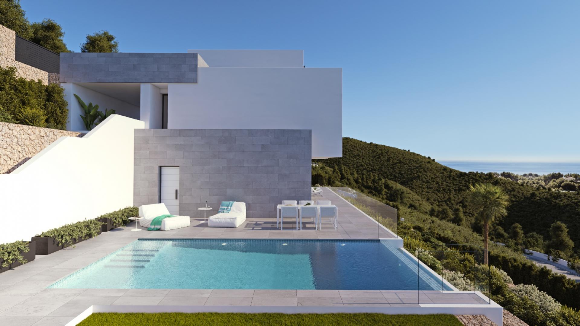 Top villa dans la zone exclusive de la Mondaine Altea in Medvilla Spanje