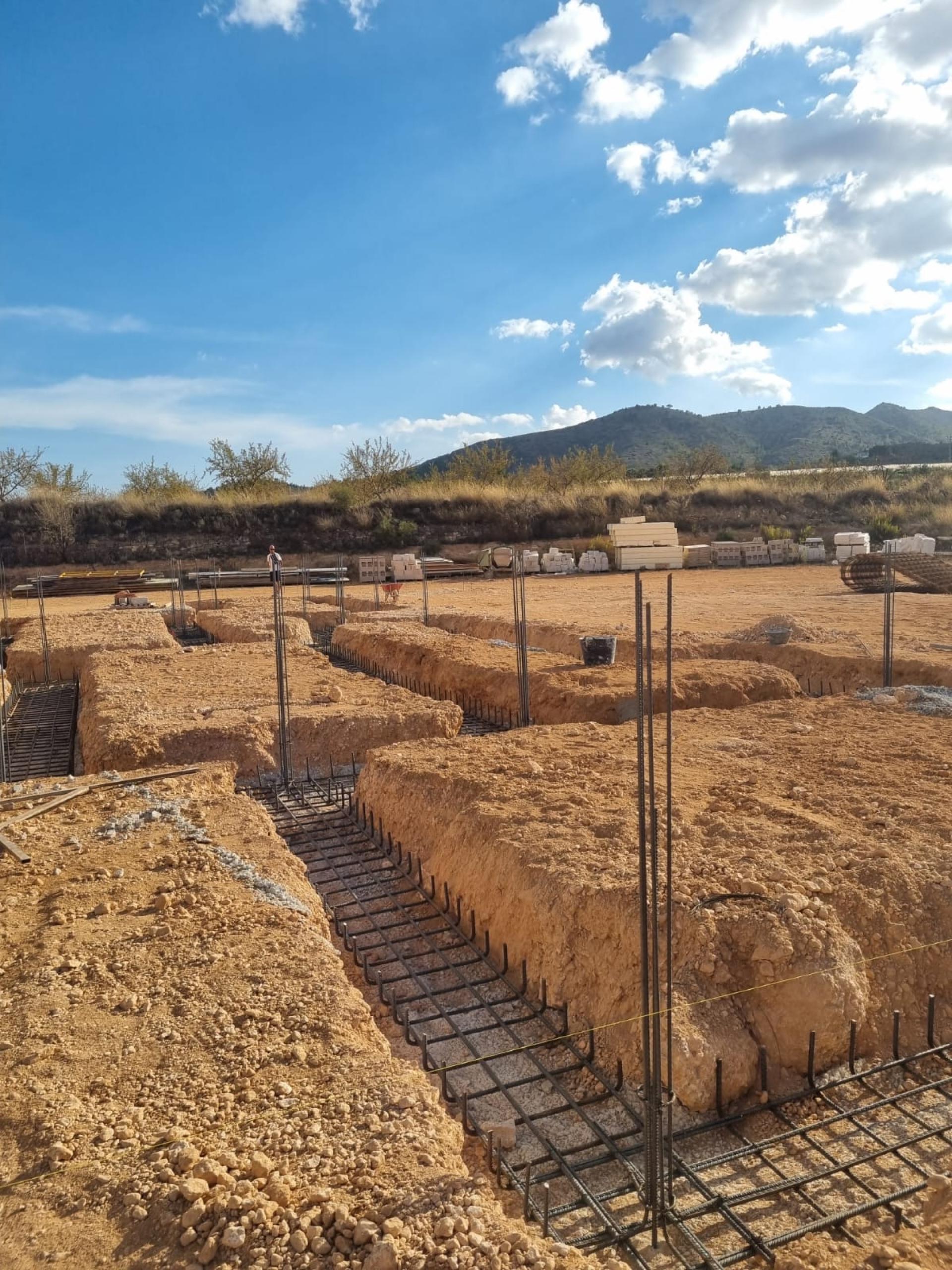 Villa individuelle avec piscine en construction à La Romana in Medvilla Spanje