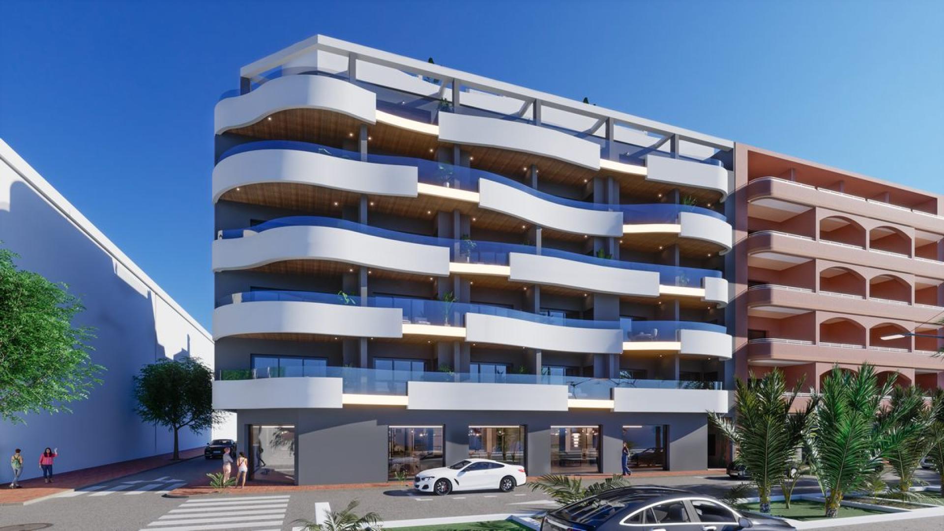 3 chambre Appartements - terrasse sur le toit à Torrevieja - Nouvelle construction in Medvilla Spanje