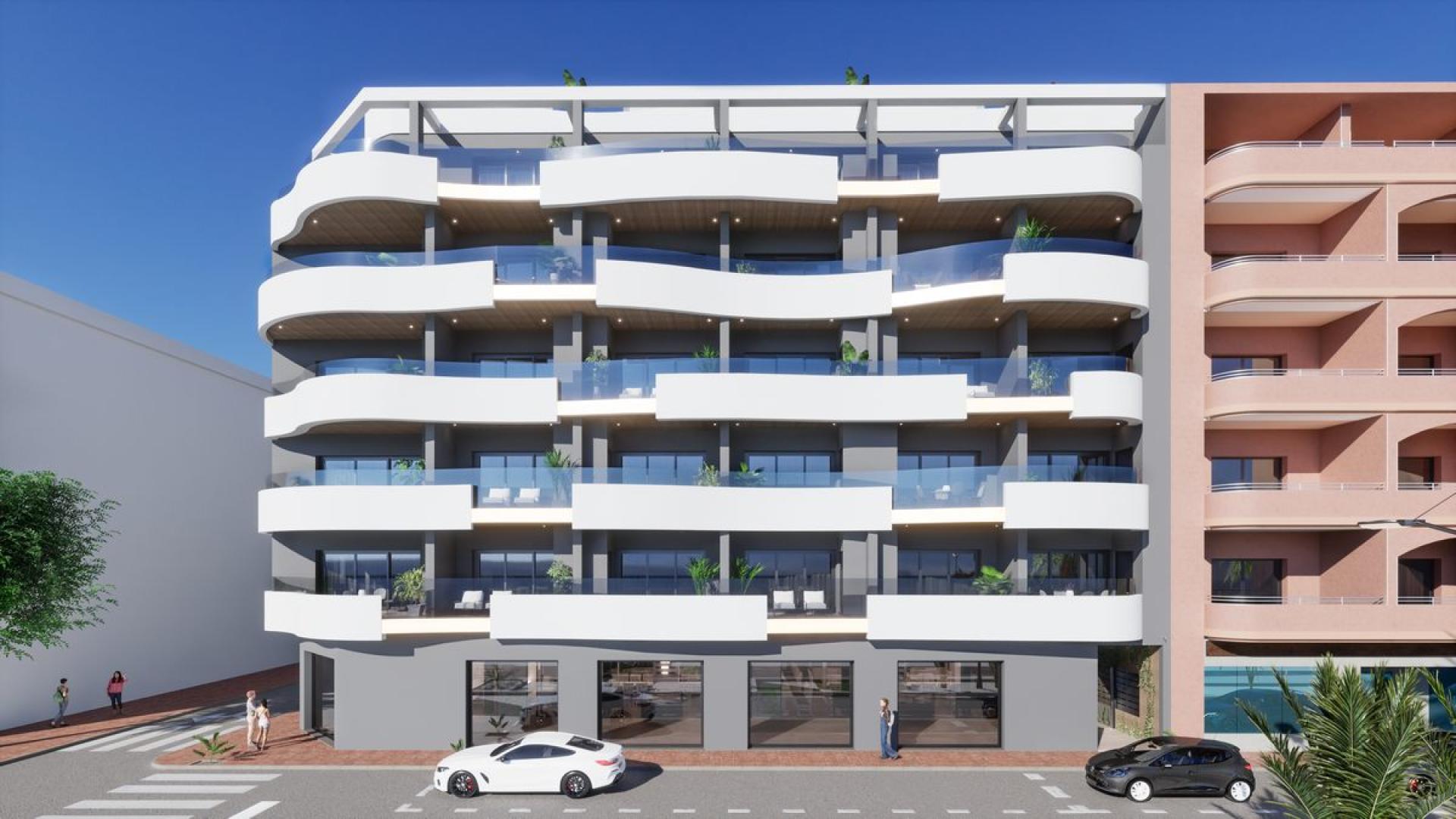 3 chambre Appartements - terrasse sur le toit à Torrevieja - Nouvelle construction in Medvilla Spanje