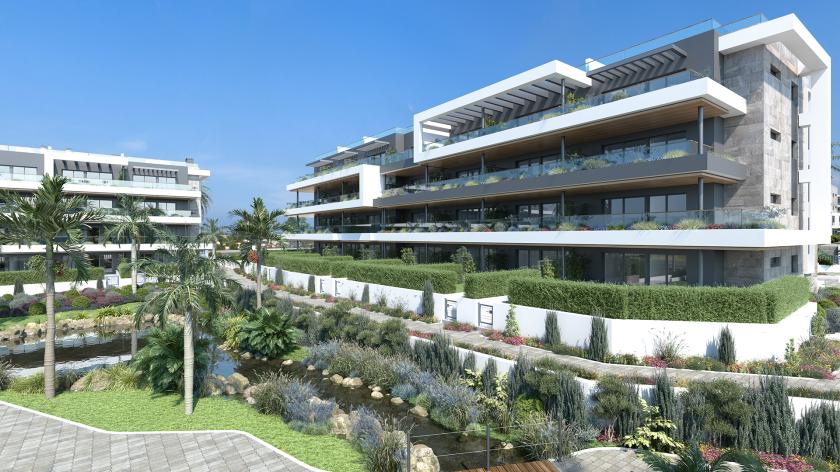 1 chambre Appartements - terrasse sur le toit à Torrevieja in Medvilla Spanje