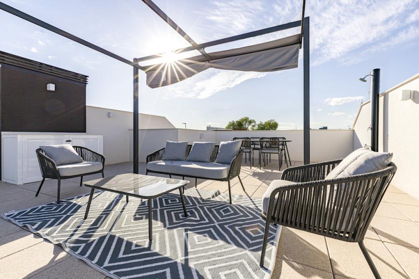 2 chambre Appartements - terrasse sur le toit à Pilar de la Horadada in Medvilla Spanje