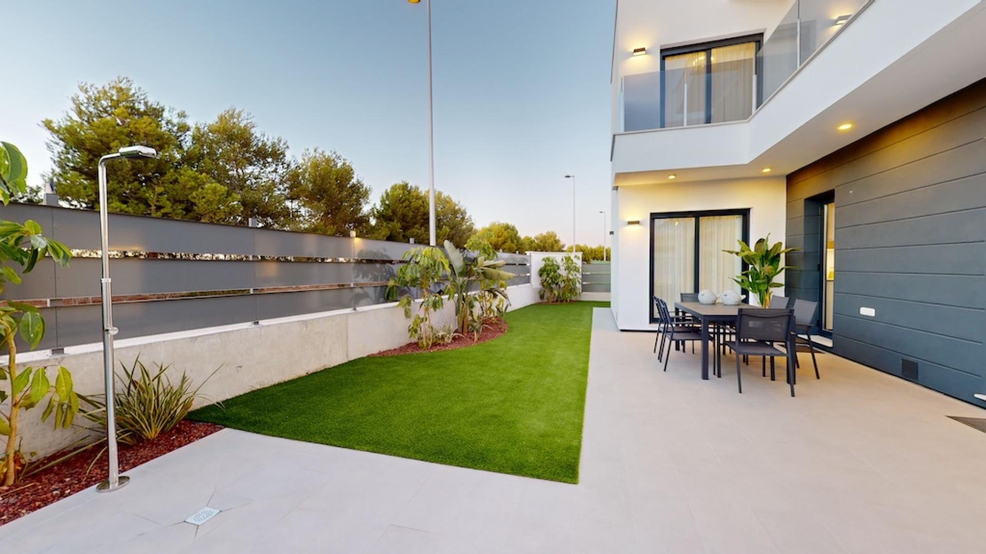 Villas modernes avec vue sur le golf près de Murcie in Medvilla Spanje