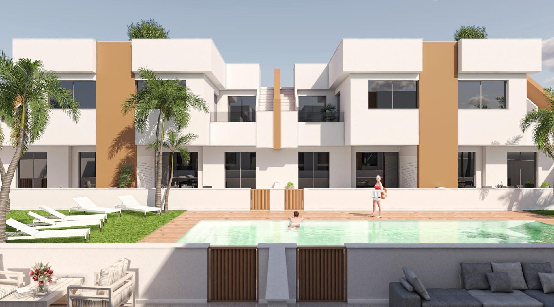 2 chambre Appartement - jardin à San Pedro Del Pinatar - Nouvelle construction in Medvilla Spanje