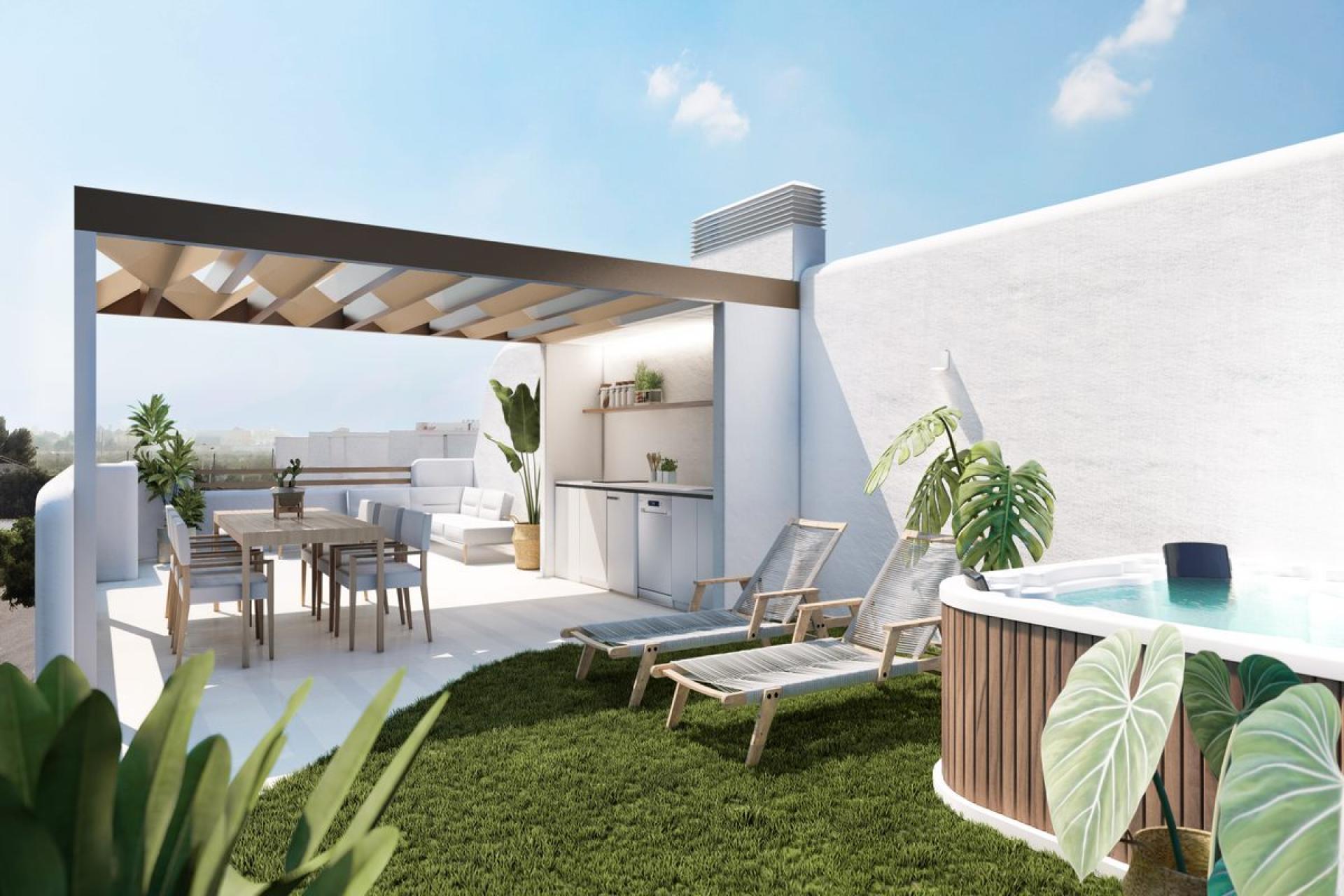 2 chambre Appartements - terrasse sur le toit à San Pedro Del Pinatar - Nouvelle construction in Medvilla Spanje