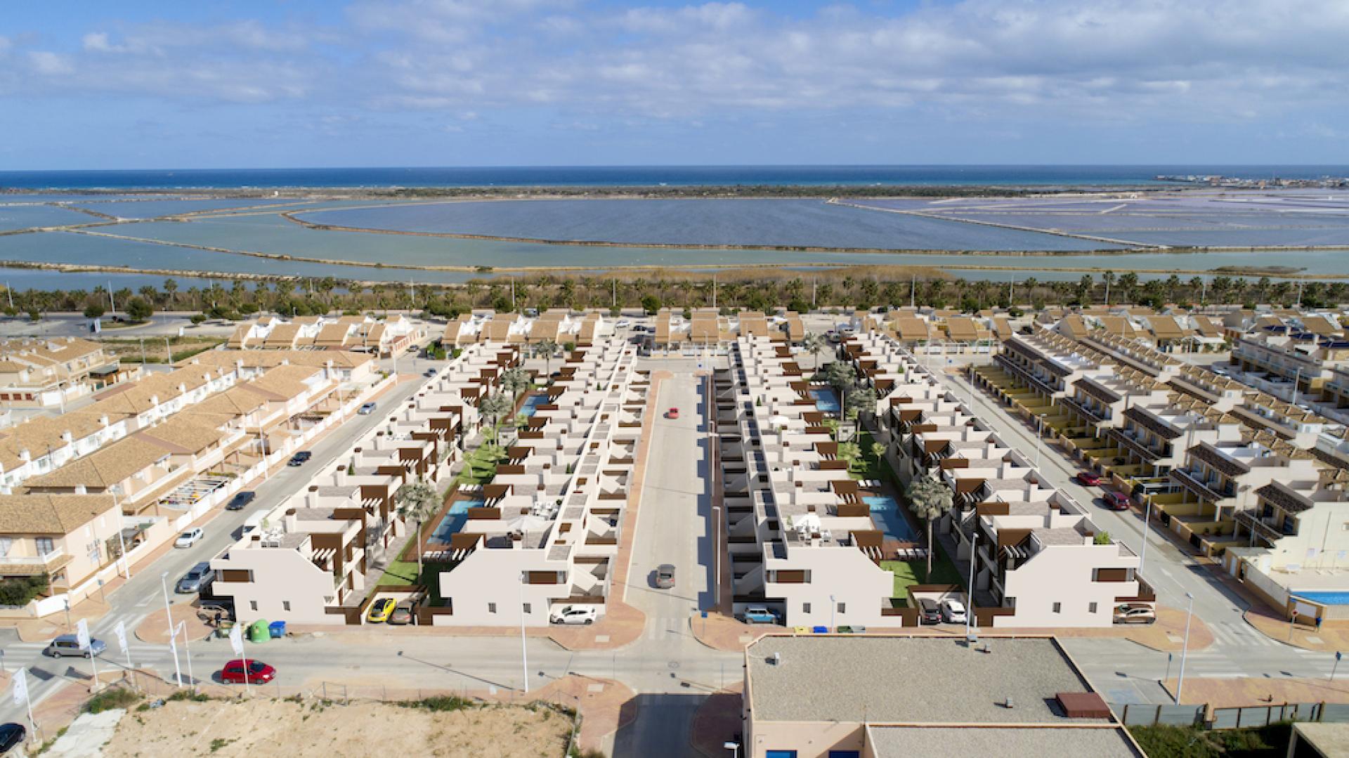 2 chambre Appartements - terrasse sur le toit à San Pedro Del Pinatar - Nouvelle construction in Medvilla Spanje