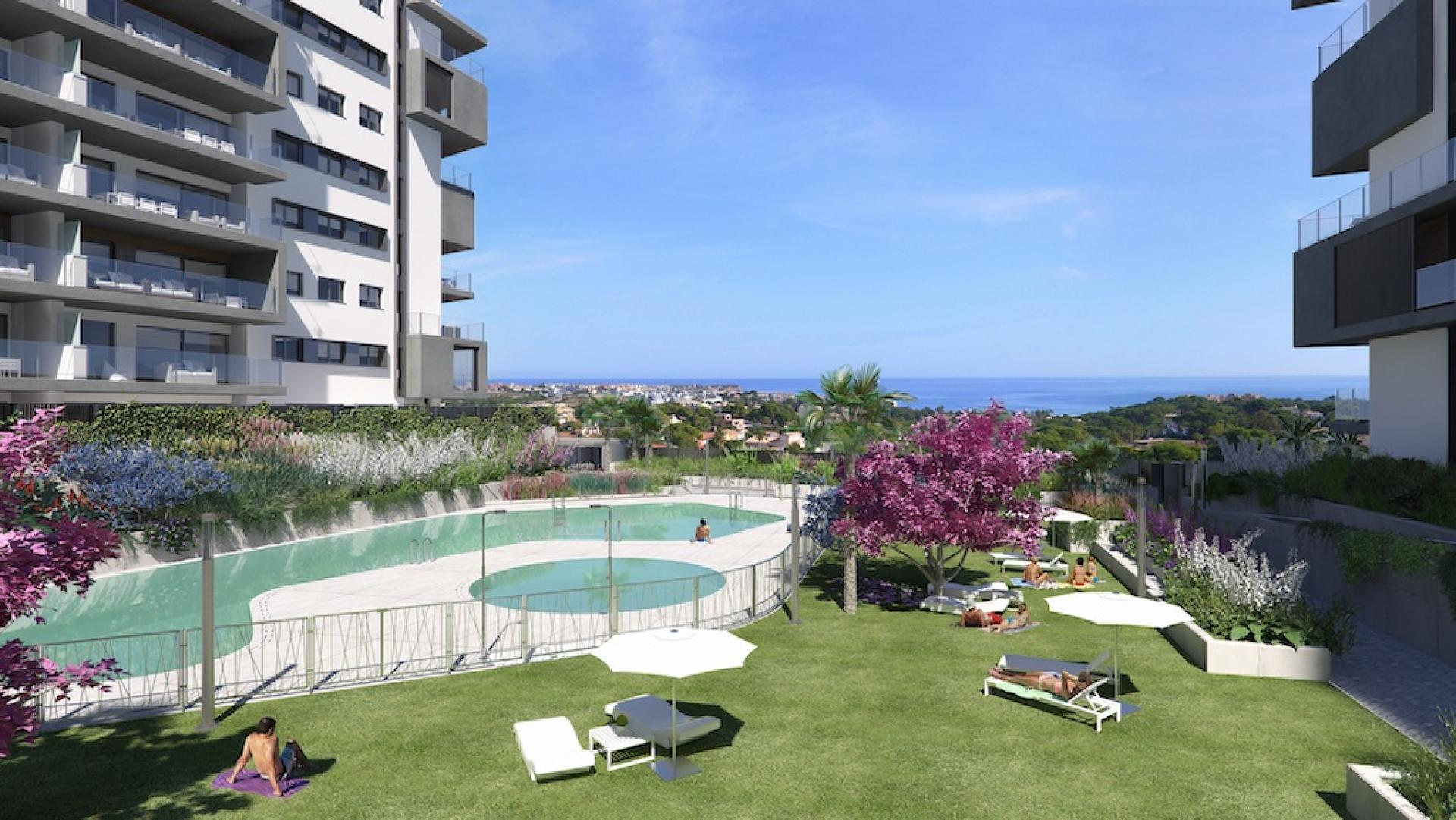 2 chambre Appartements - terrasse sur le toit à Campoamor - Orihuela Costa - Nouvelle construction in Medvilla Spanje