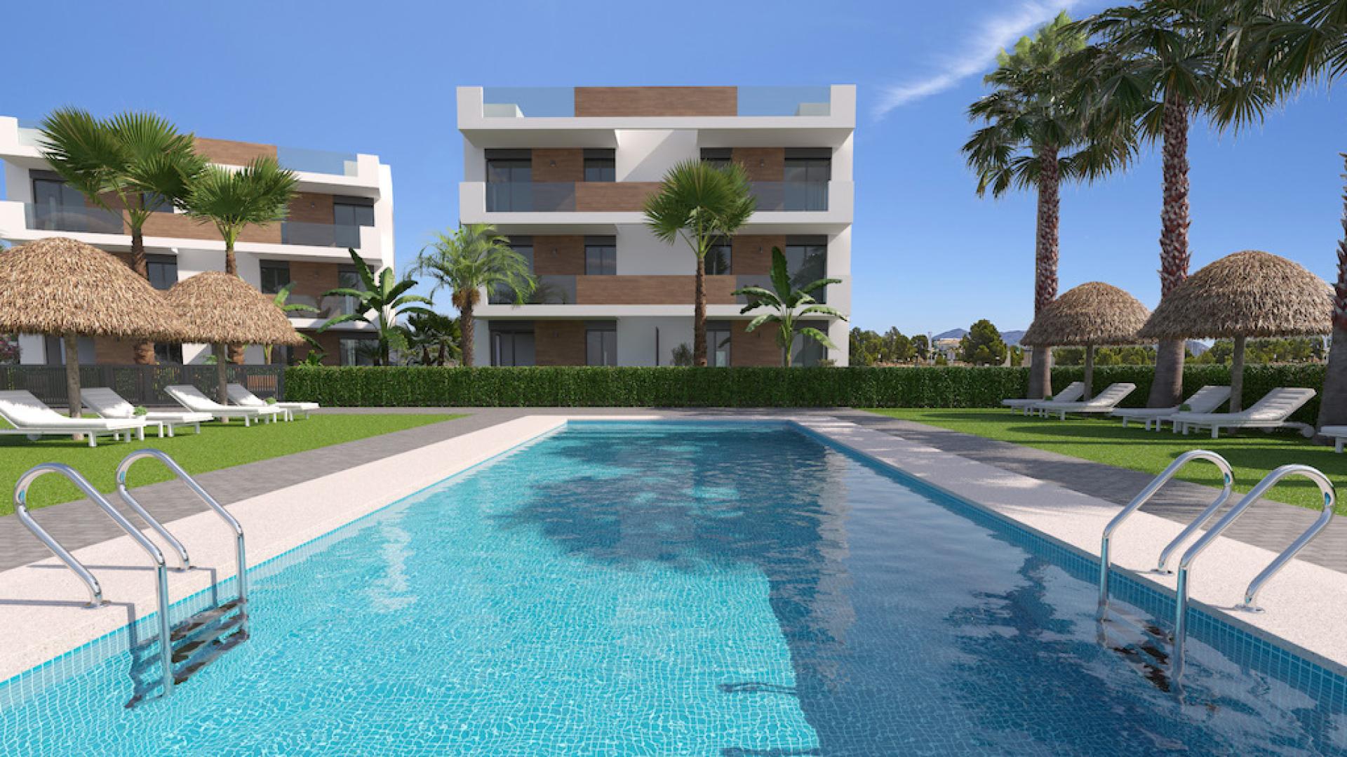 2 chambre Appartements - terrasse sur le toit à Los Alcazares - Nouvelle construction in Medvilla Spanje