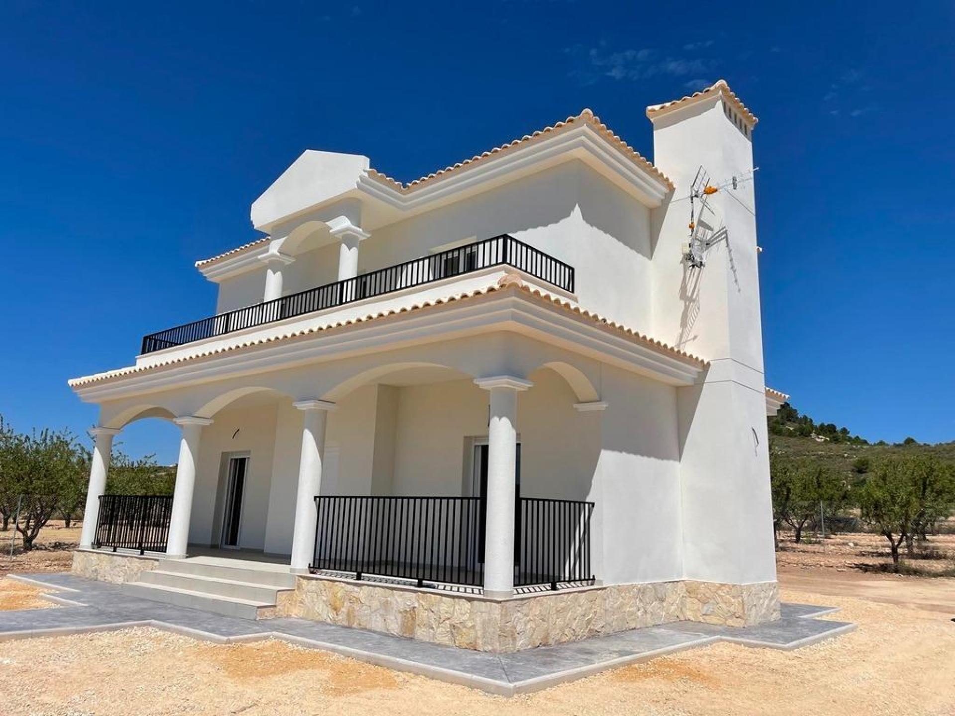 Nouvelles villas de luxe avec piscine inc. terre, licences en Alicante, Pinoso in Medvilla Spanje