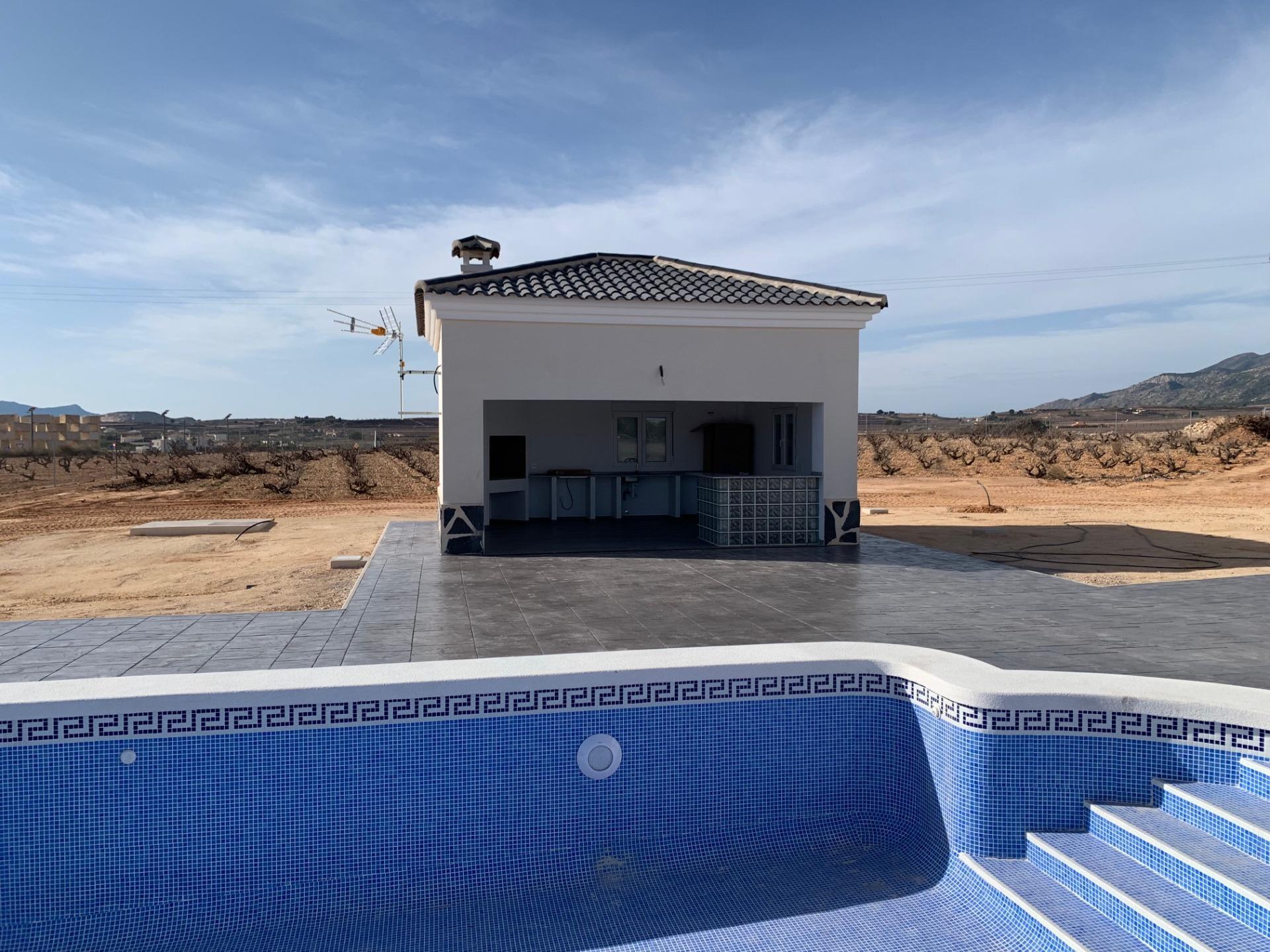 Nouvelles villas de luxe avec piscine inc. terre, licences en Alicante, Pinoso in Medvilla Spanje