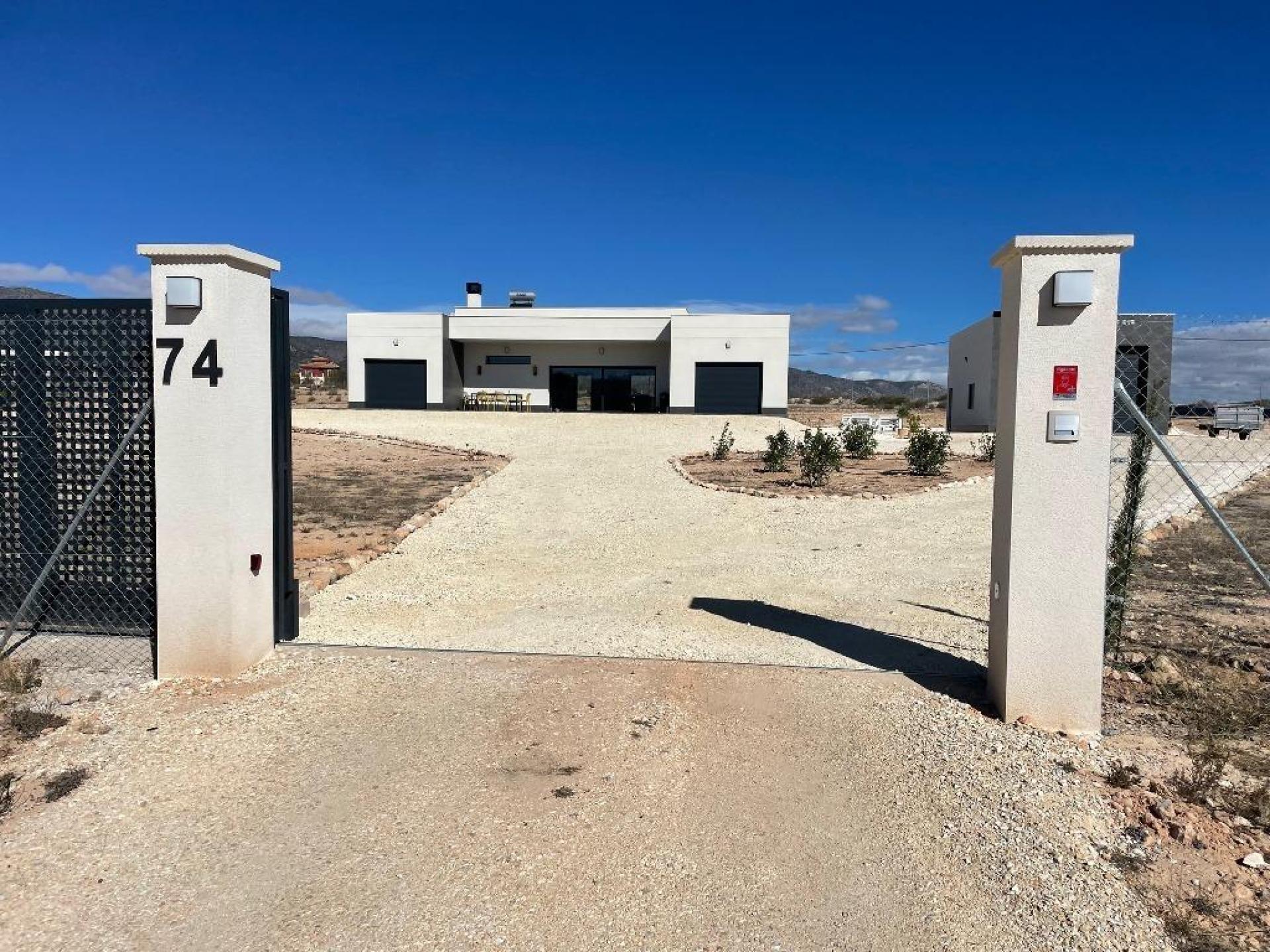 Villa moderne de nouvelle construction près de Pinoso, Alicante in Medvilla Spanje